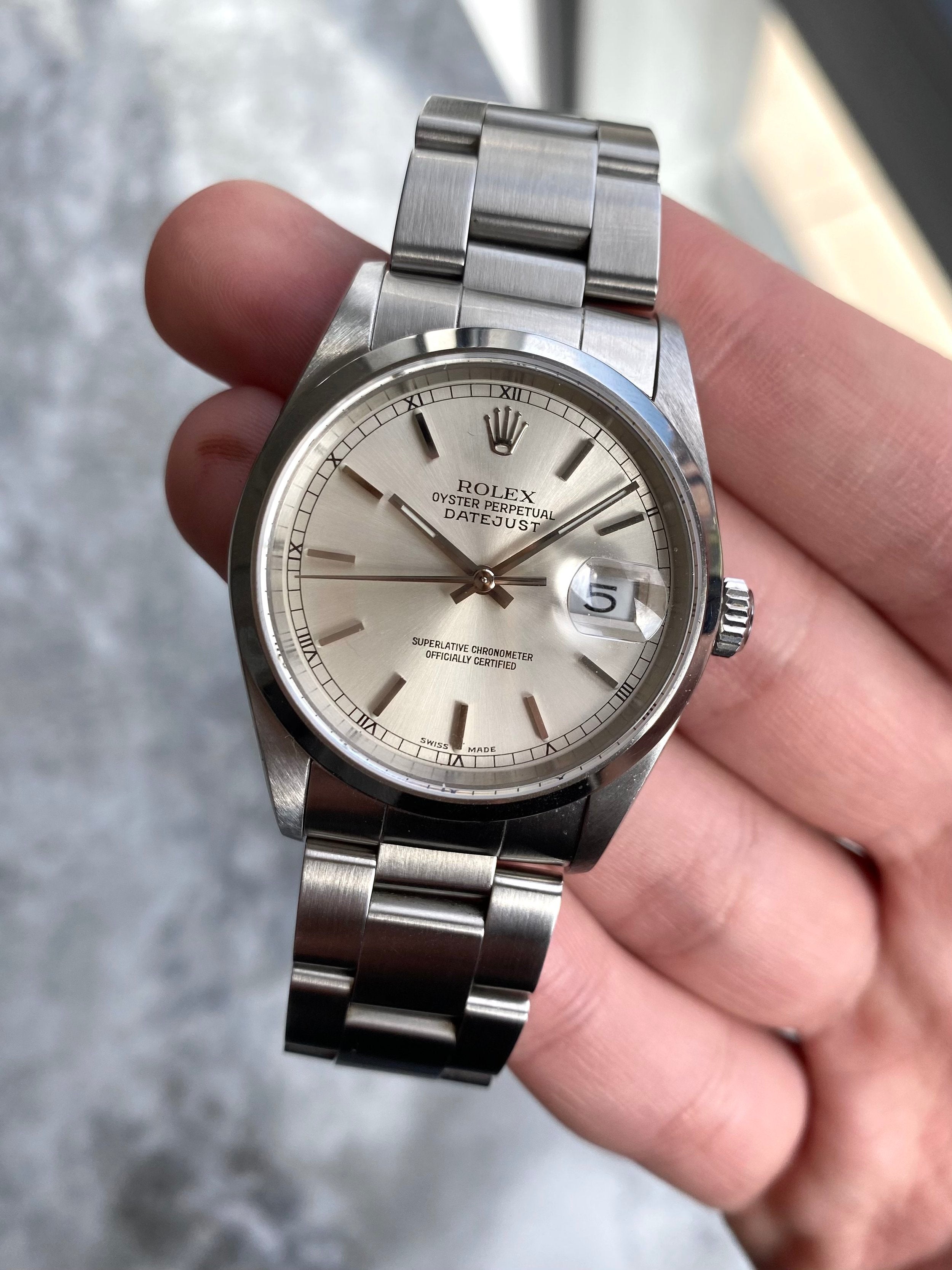 Rolex Datejust 16200 - w/ Papers.