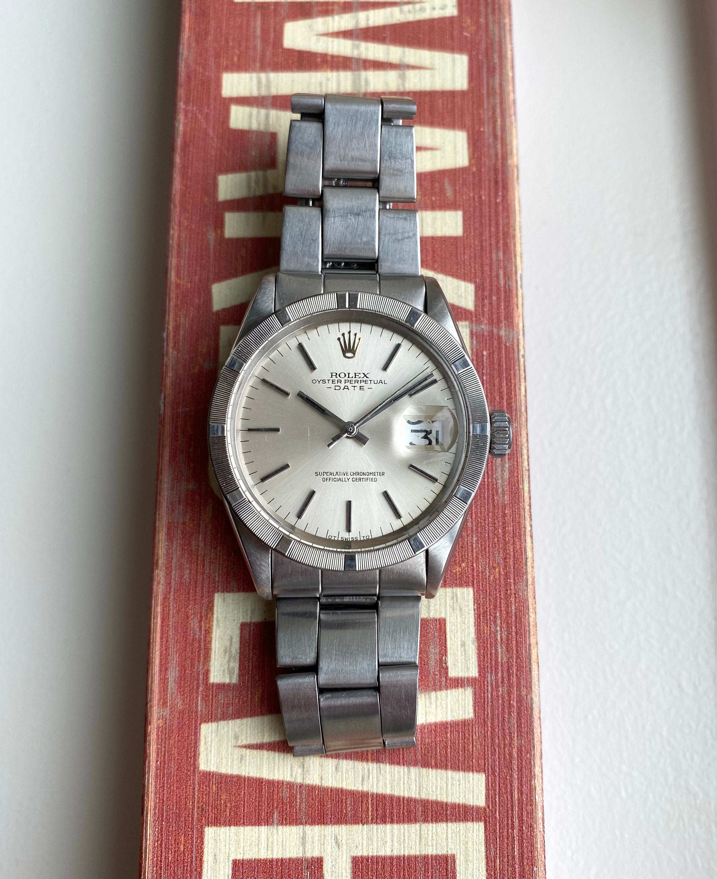 Rolex Oysterperpetual ref. 1501 — Silver Sigma Dial