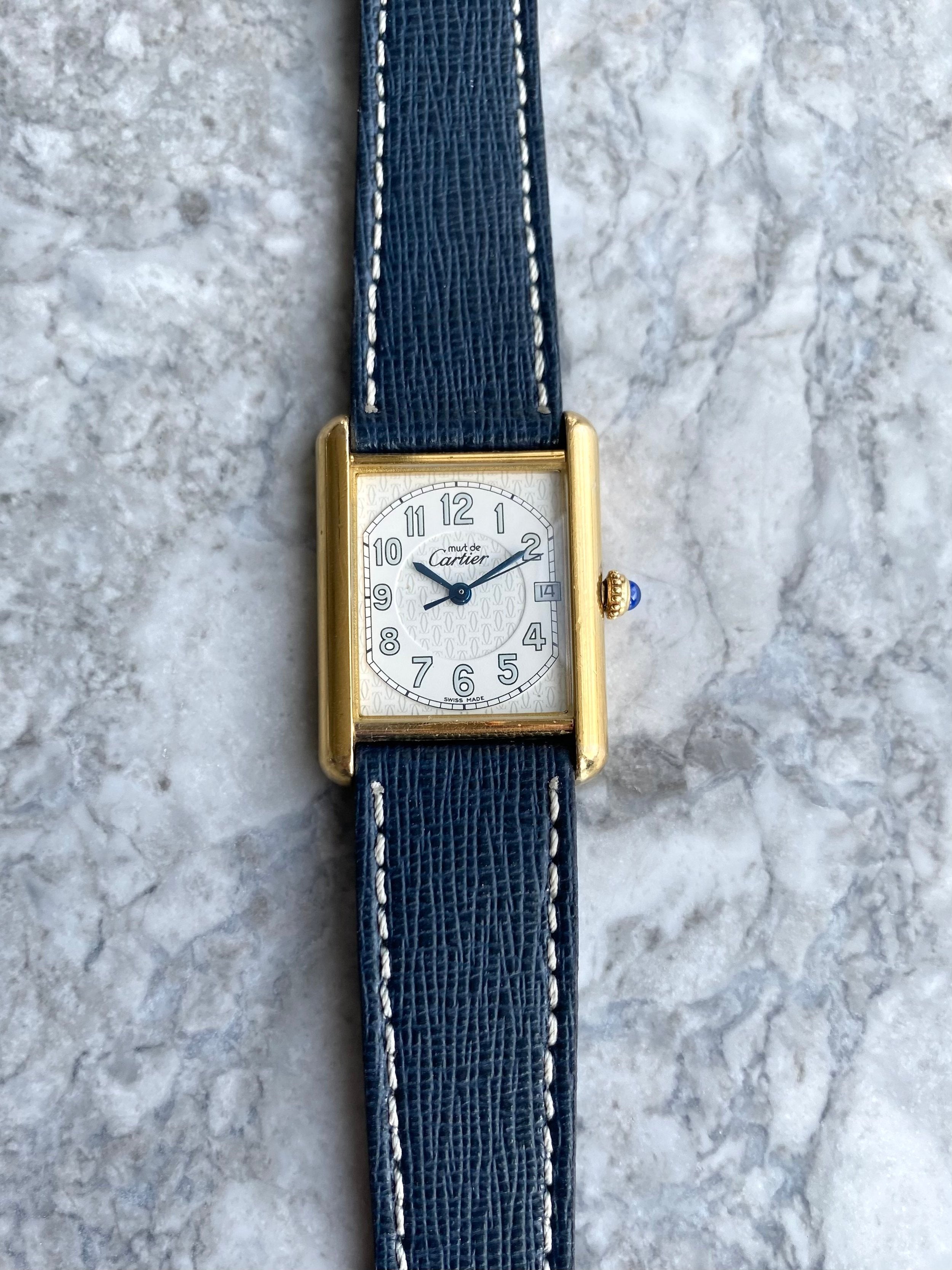 Cartier Tank 2413 - White Arabic Numerals