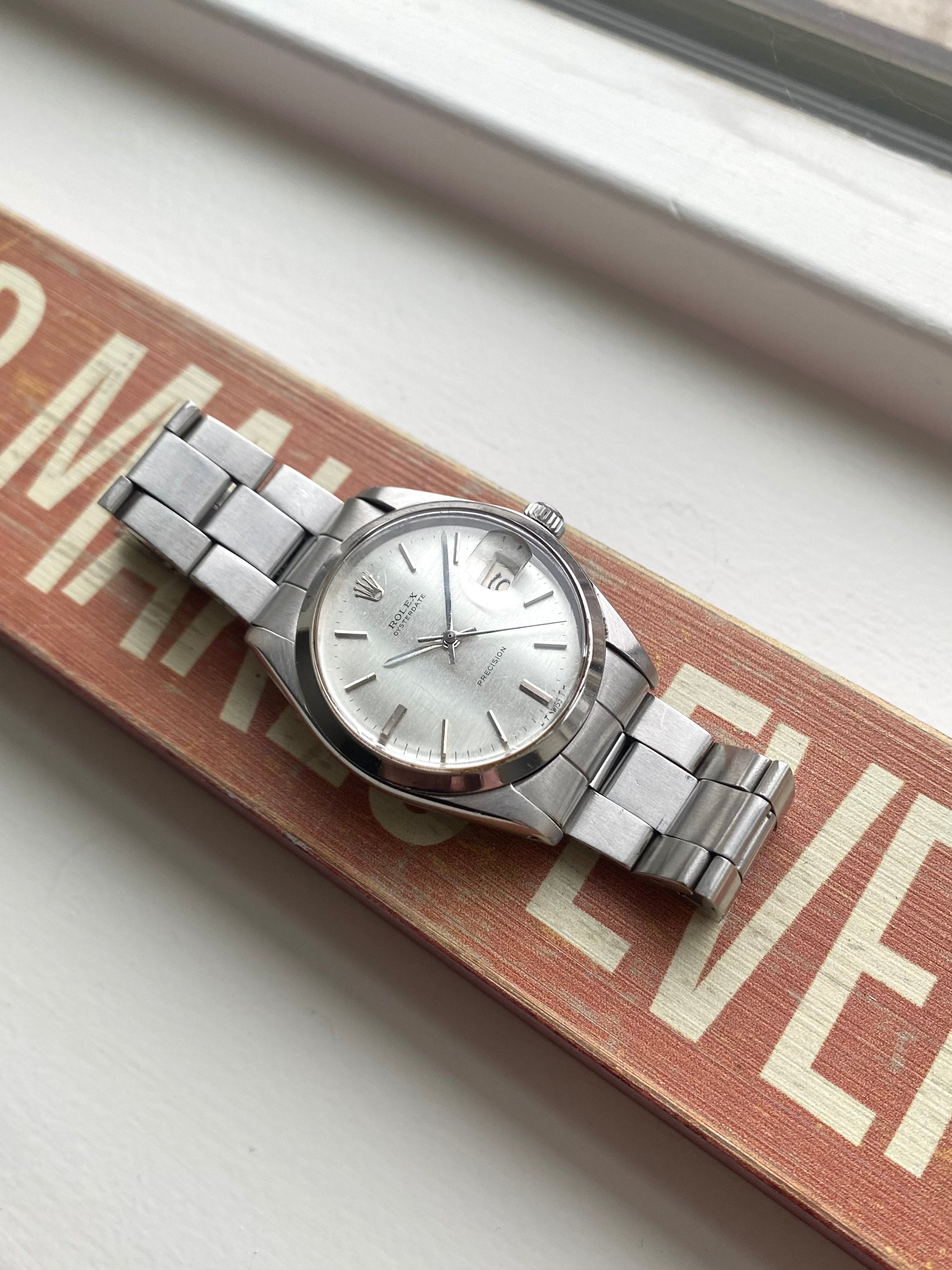 Rolex Precision 6694 - Silver Brushed