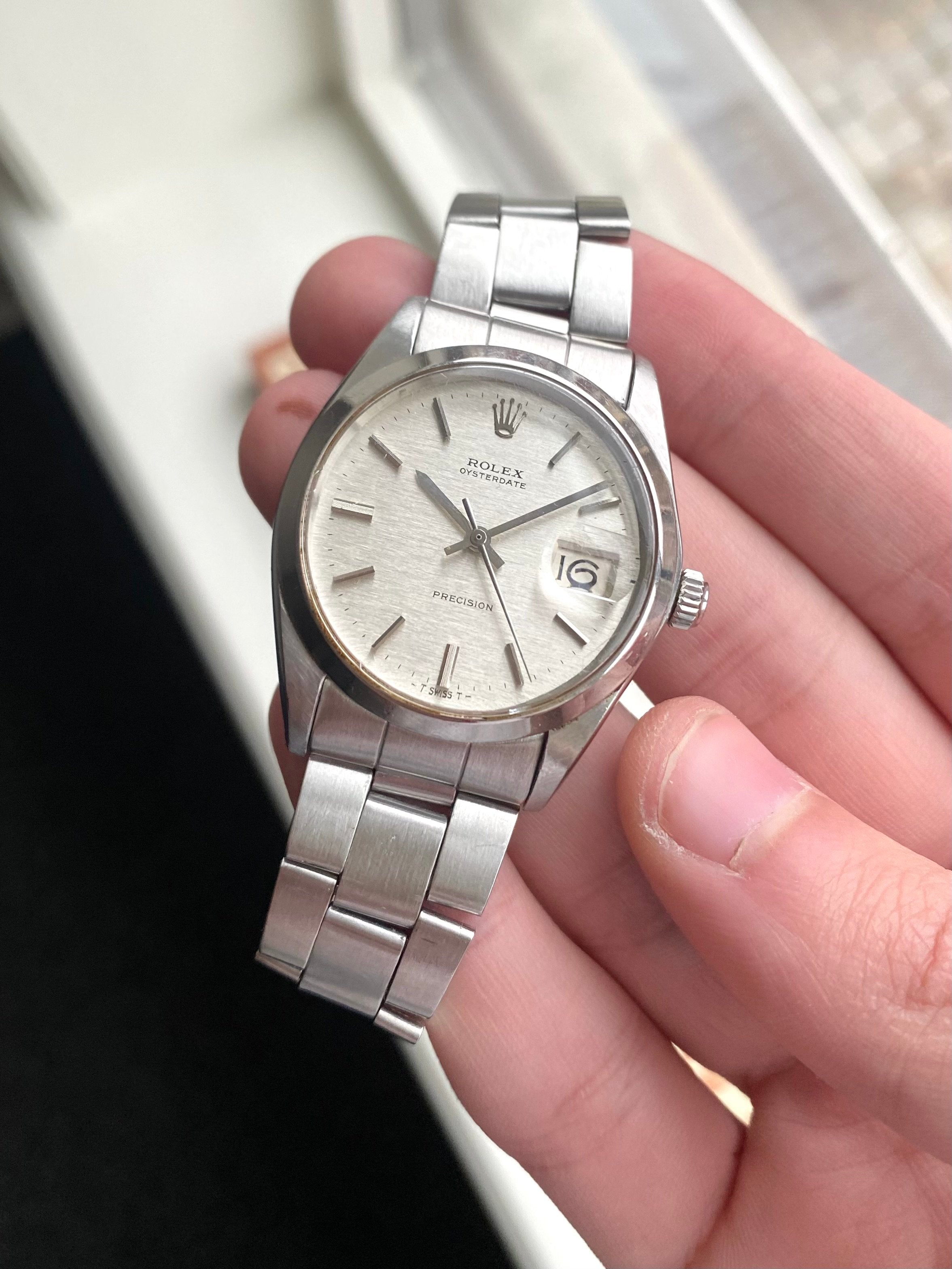 Rolex Precision 6694 - Silver Brushed