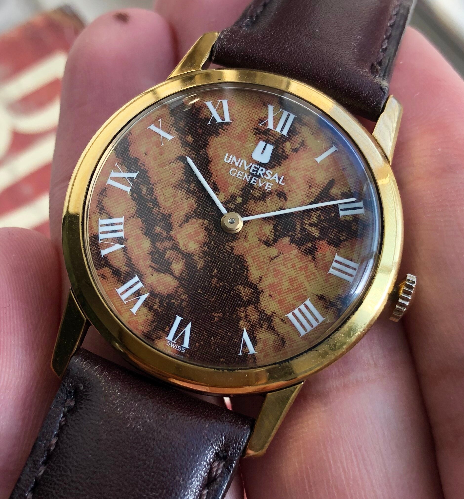 Universal Geneve — "Wood" Dial