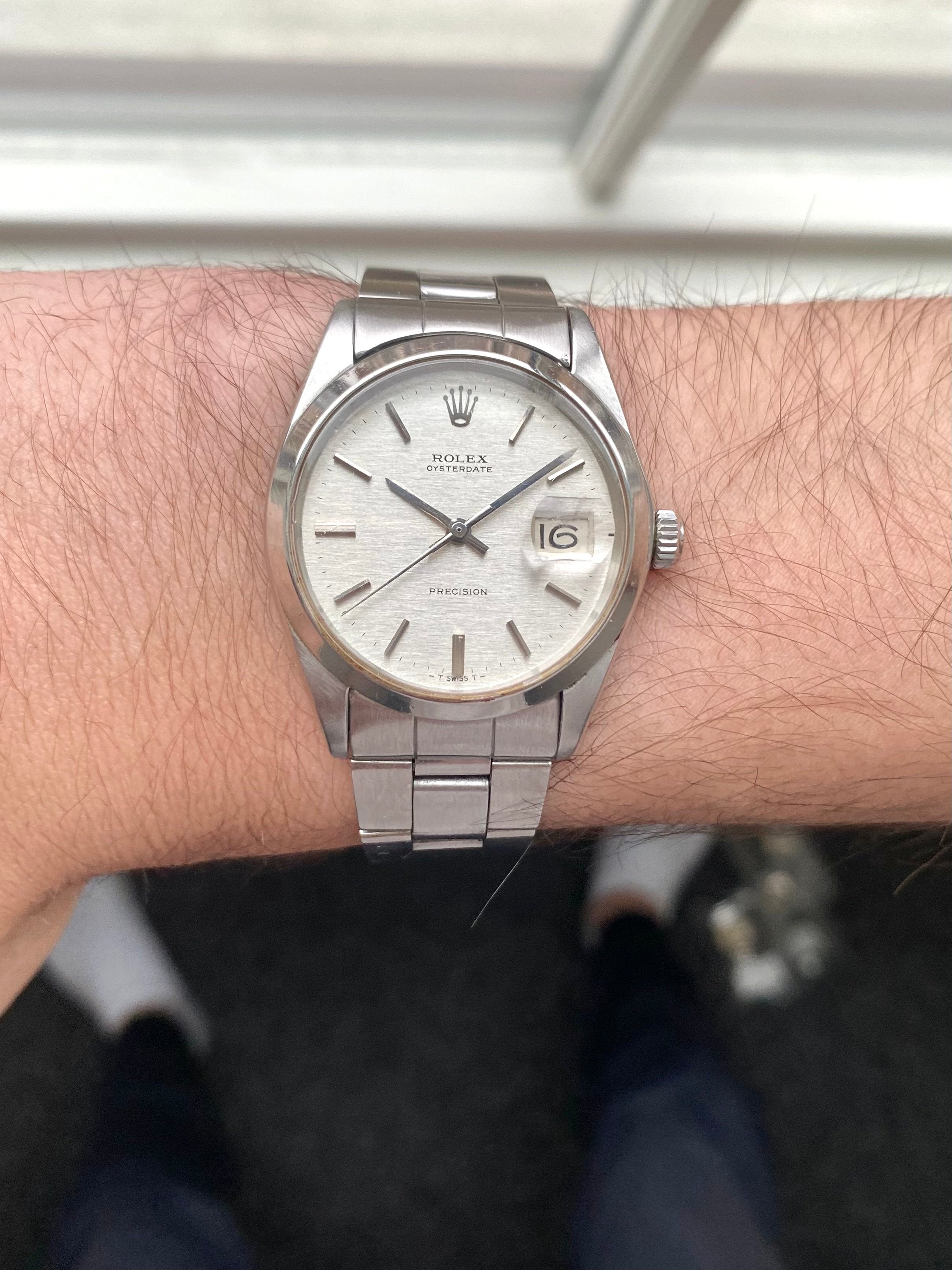 Rolex Precision 6694 - Silver Brushed