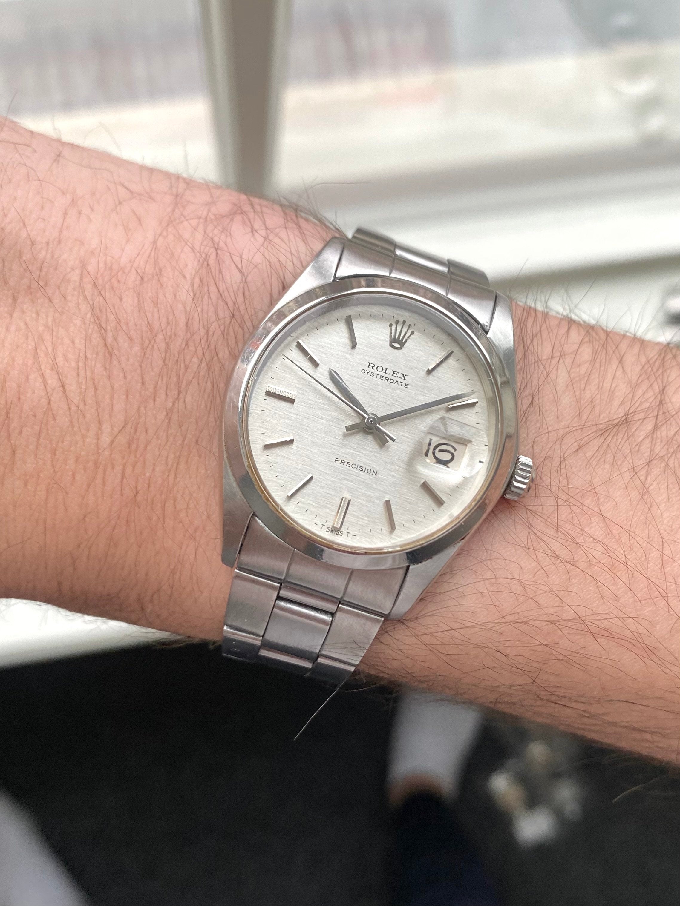 Rolex Precision 6694 - Silver Brushed