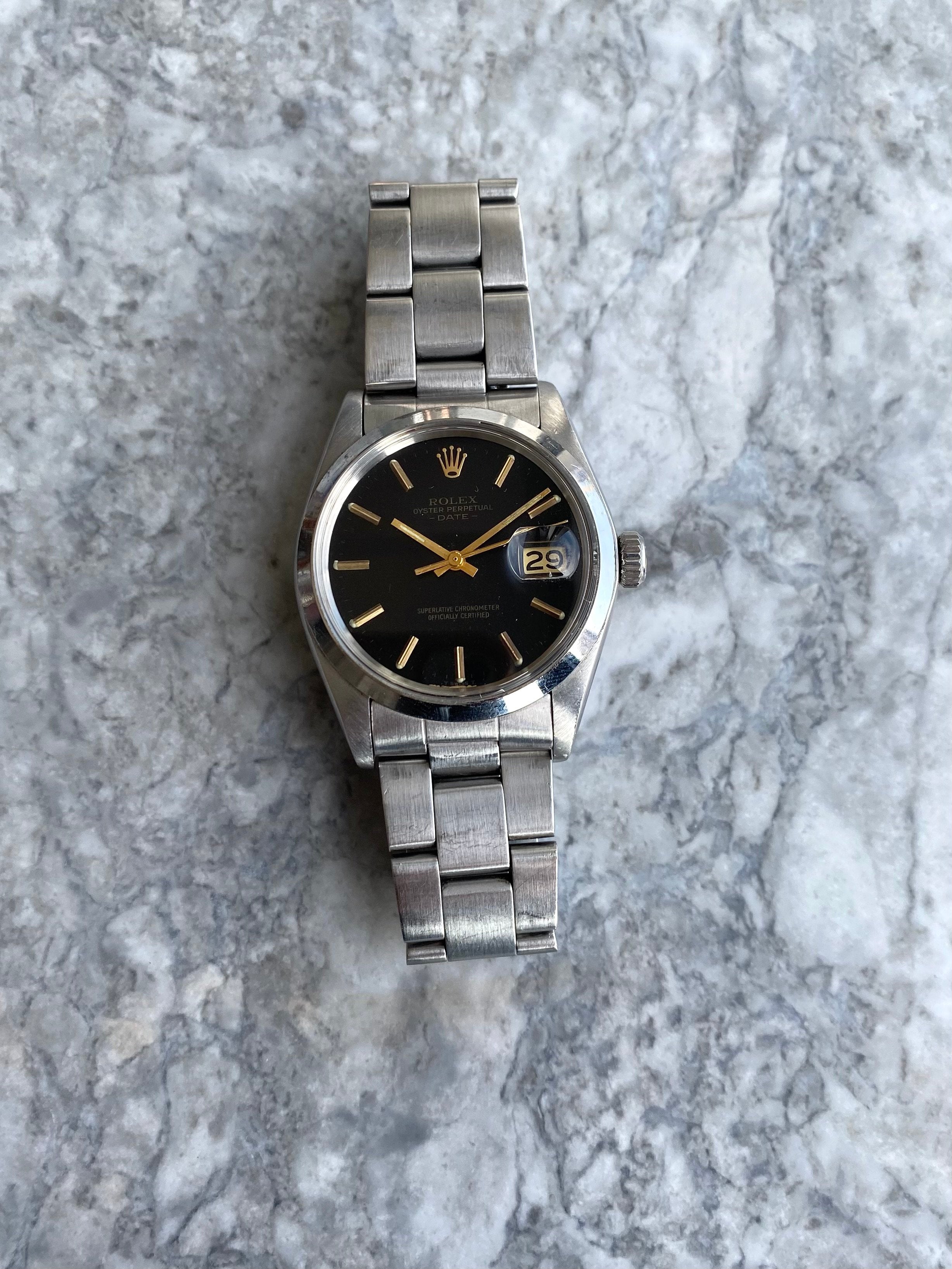 Rolex OP 1500 - Glossy Black Dial.