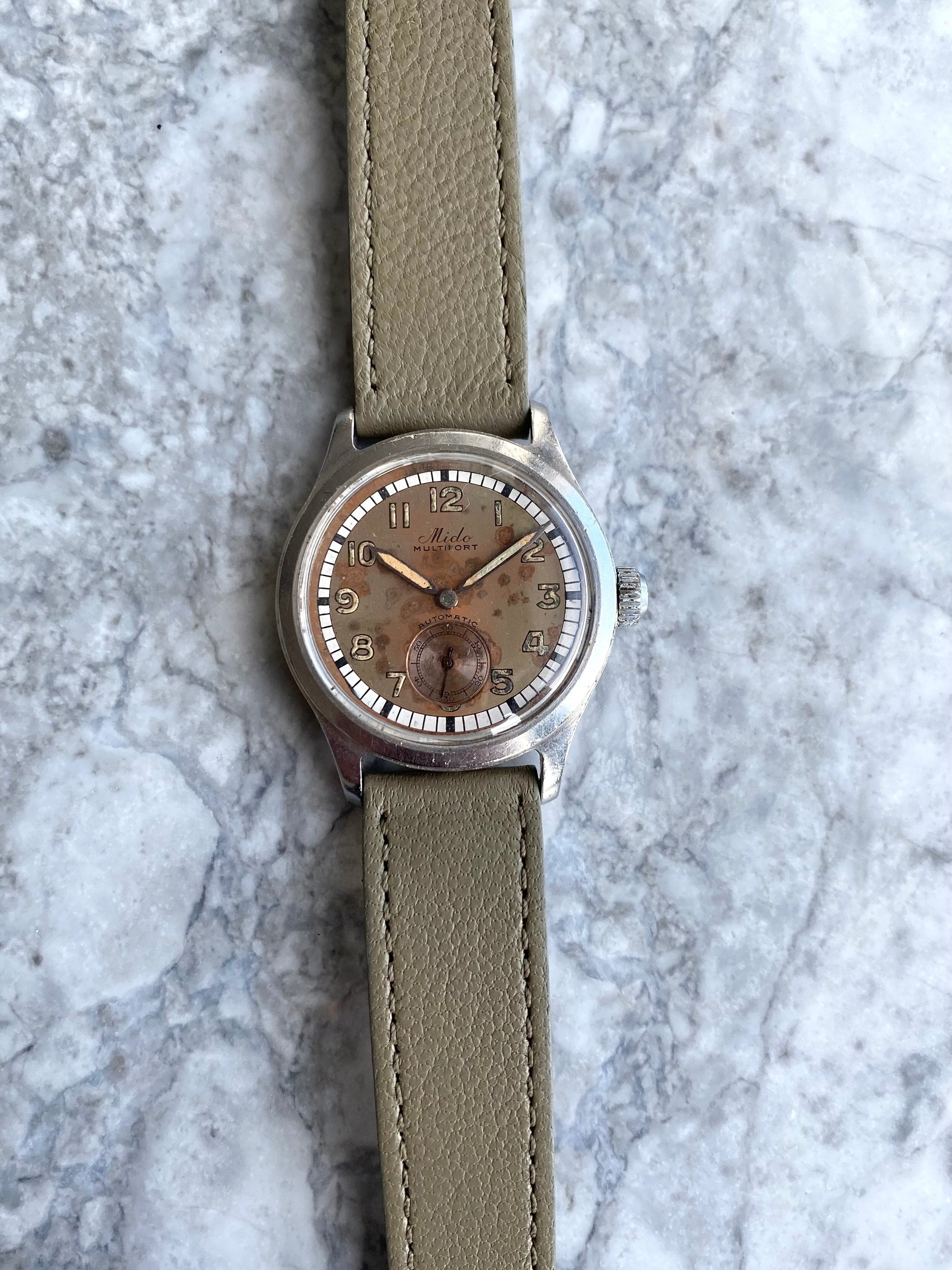 Mido Multisport - Patina Dial.