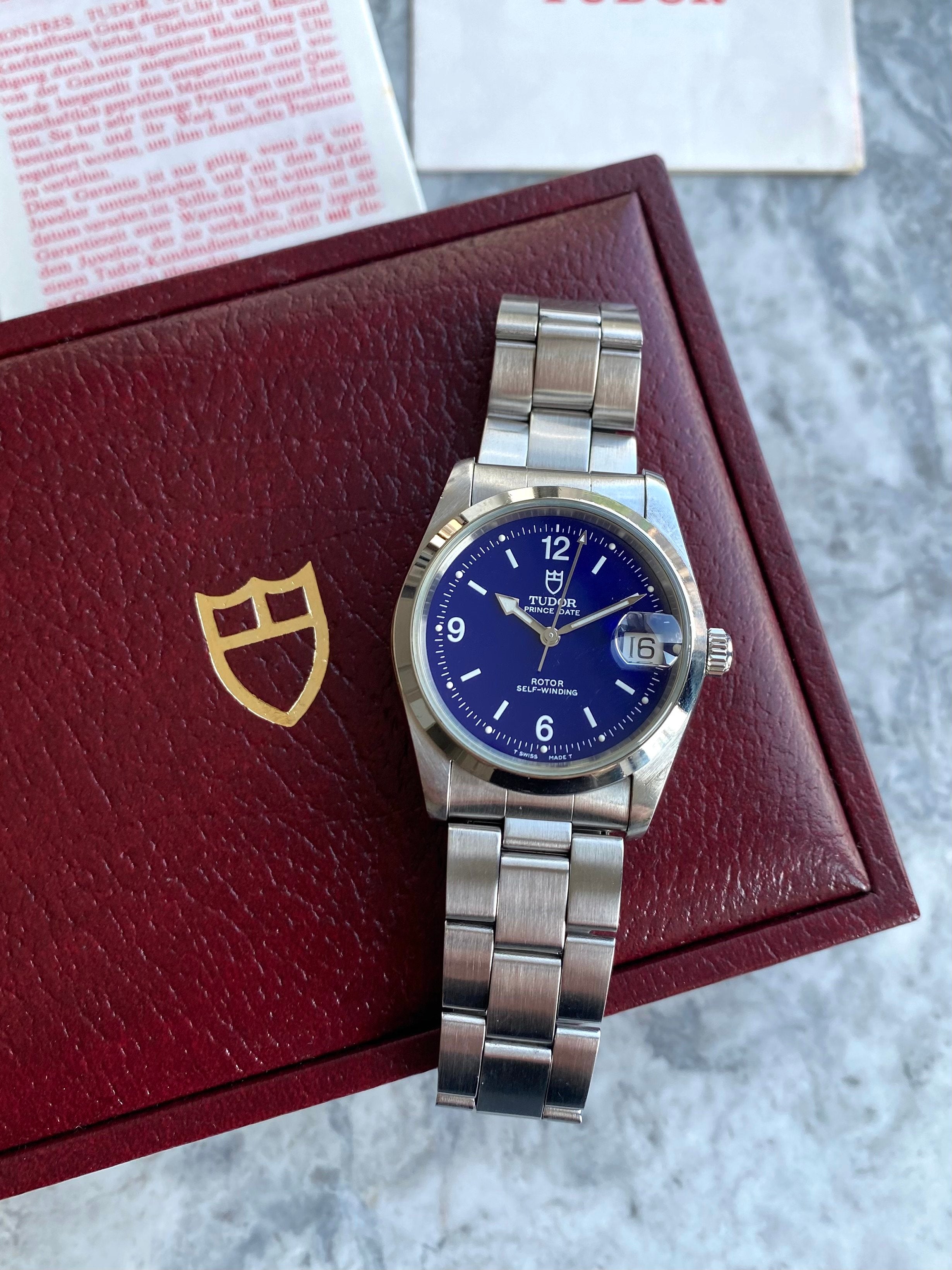 Tudor Prince Date 74000 - Box and Papers.