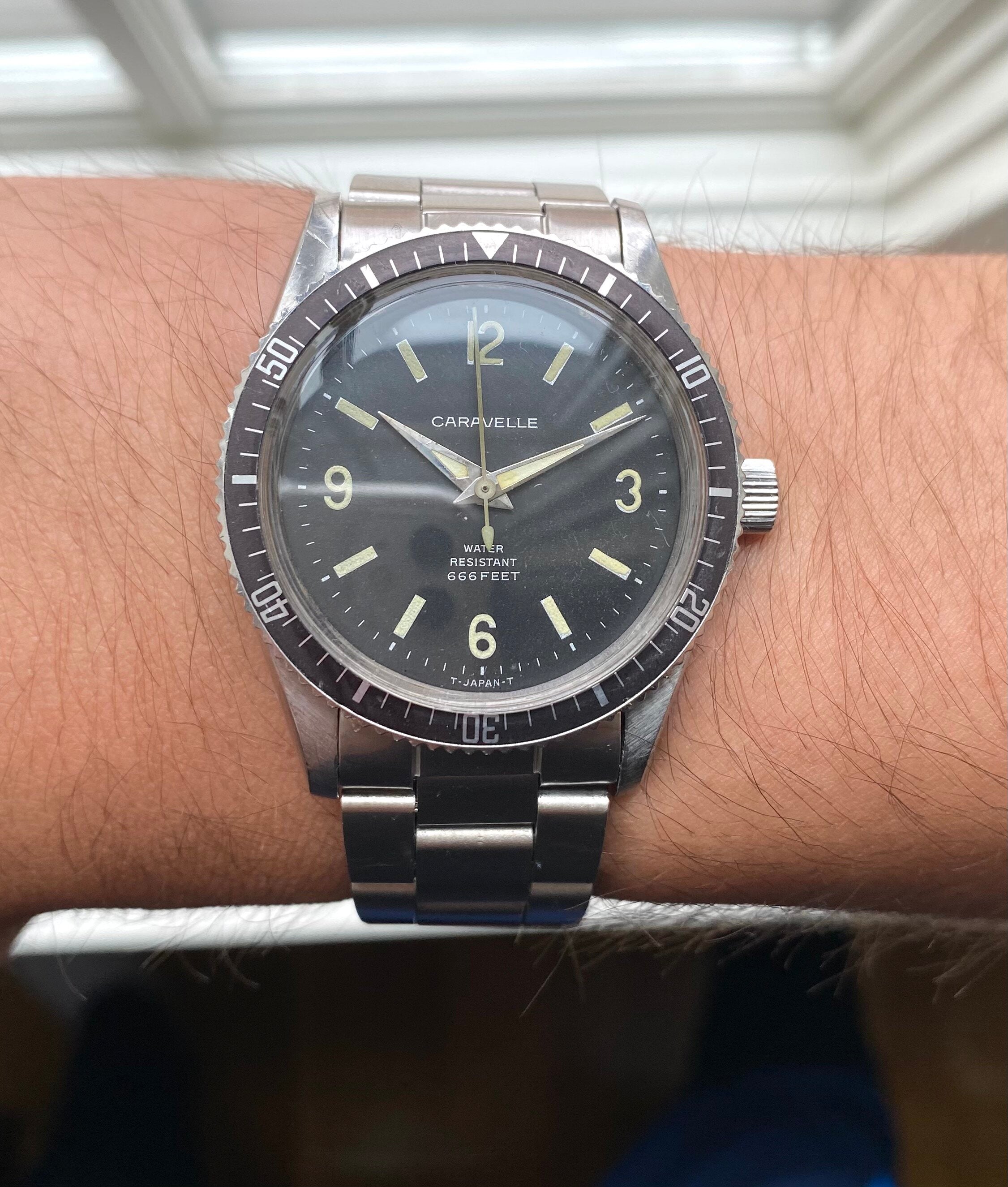 Caravelle Sea Hunter — Explorer Dial