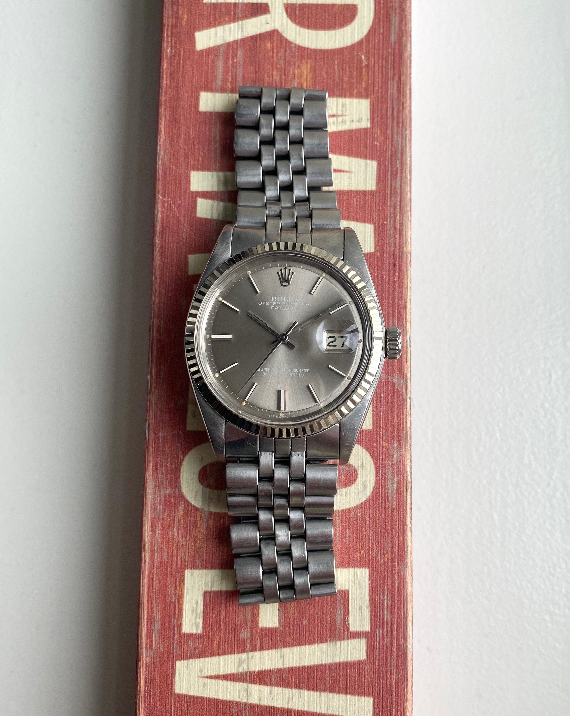 Rolex Dateust ref. 1601 — Taupe Sigma Dial