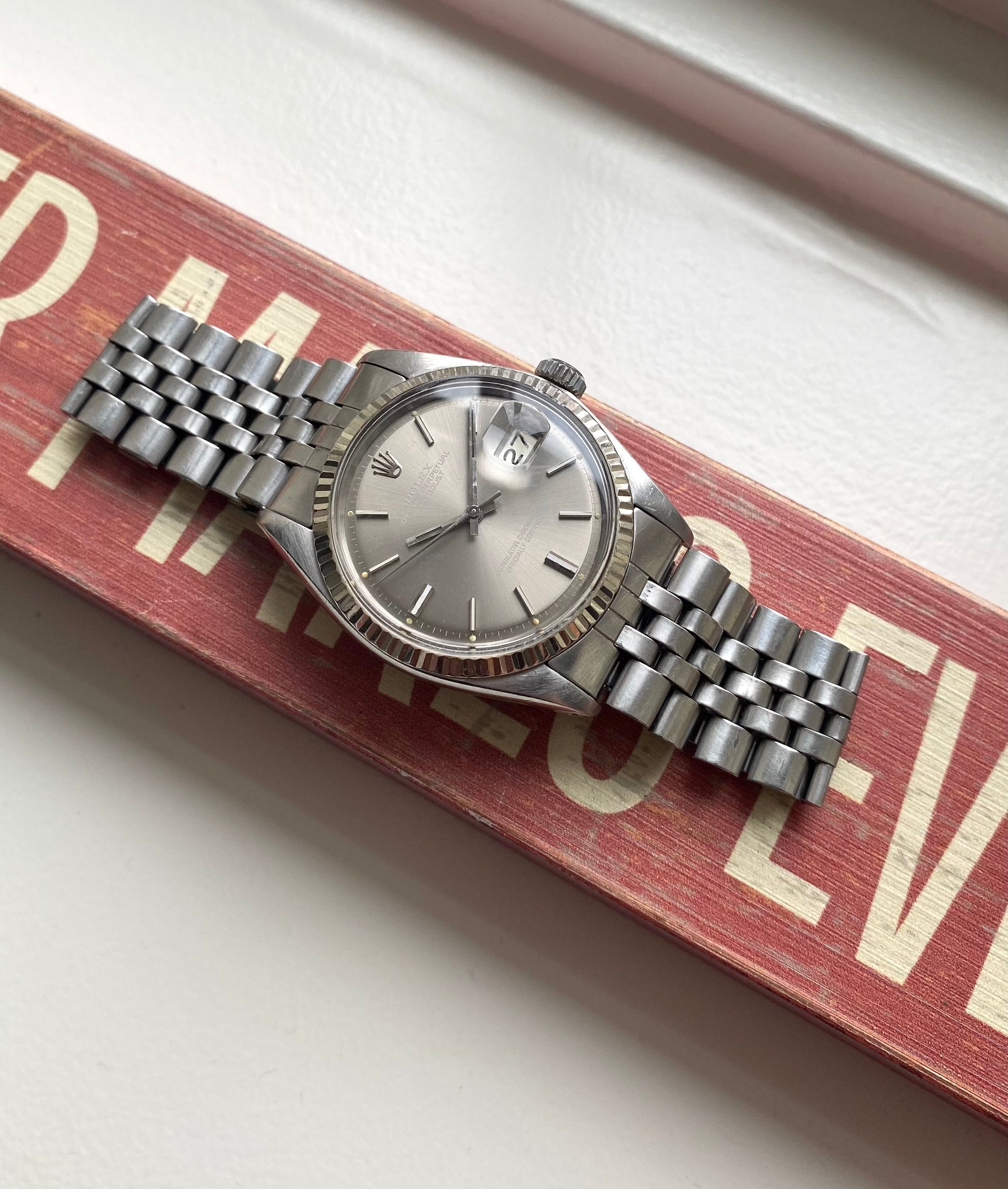 Rolex Dateust ref. 1601 — Taupe Sigma Dial