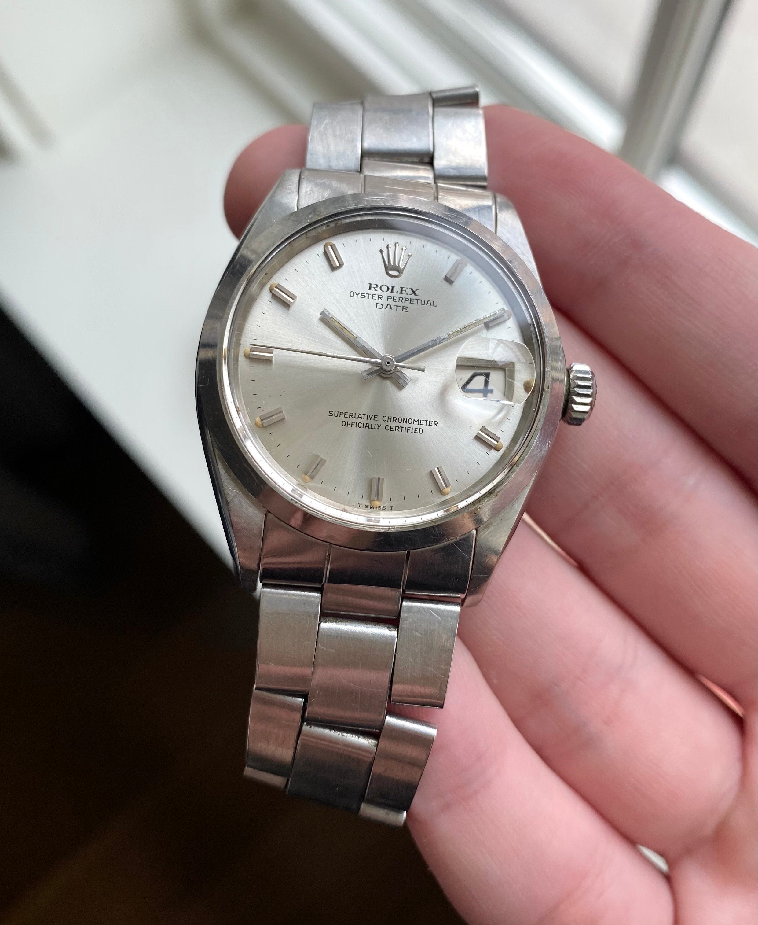 Rolex OP ref. 1500 — “Wideboy”