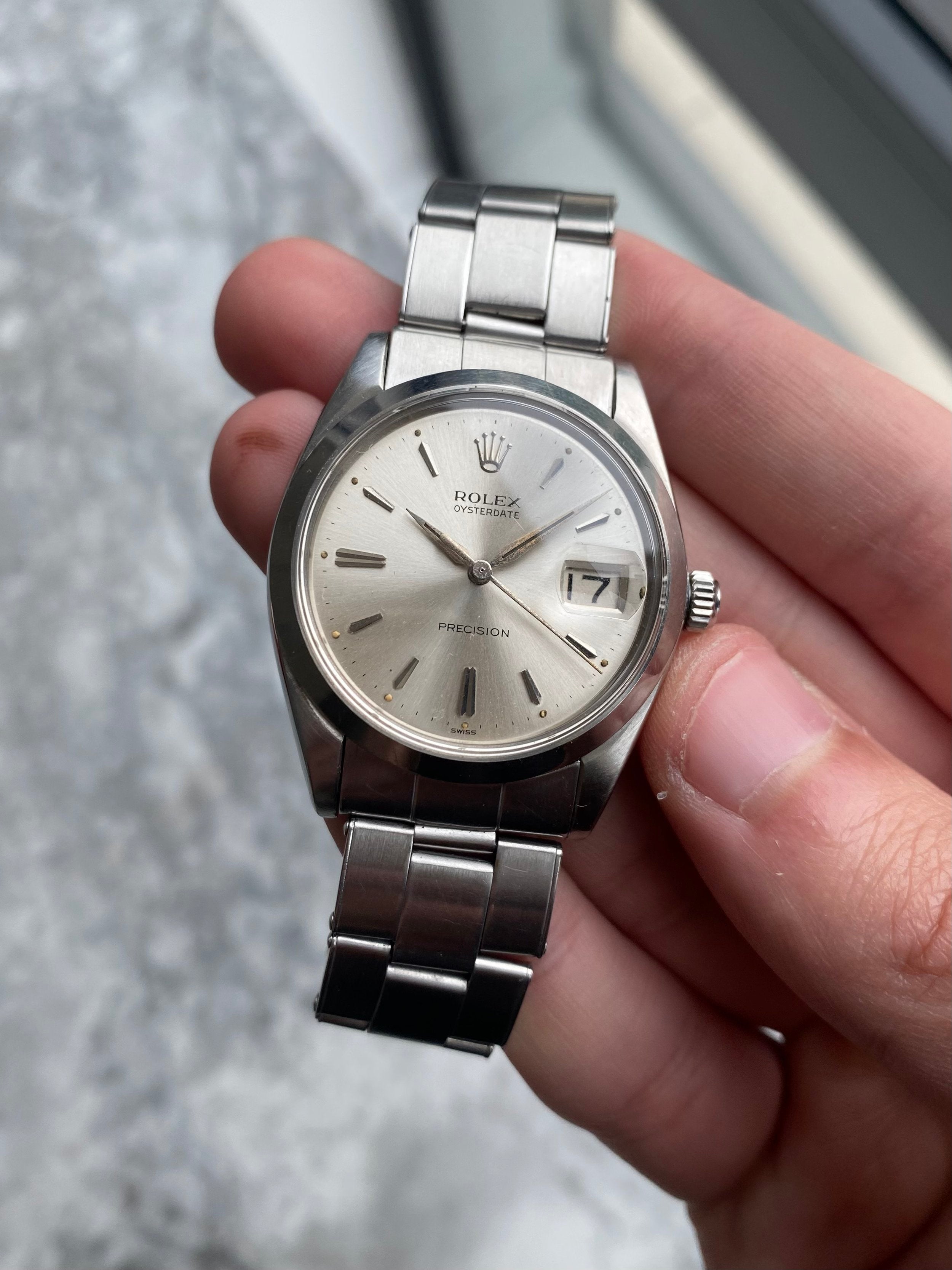 Rolex Precision 6694 - Alpha Hands.