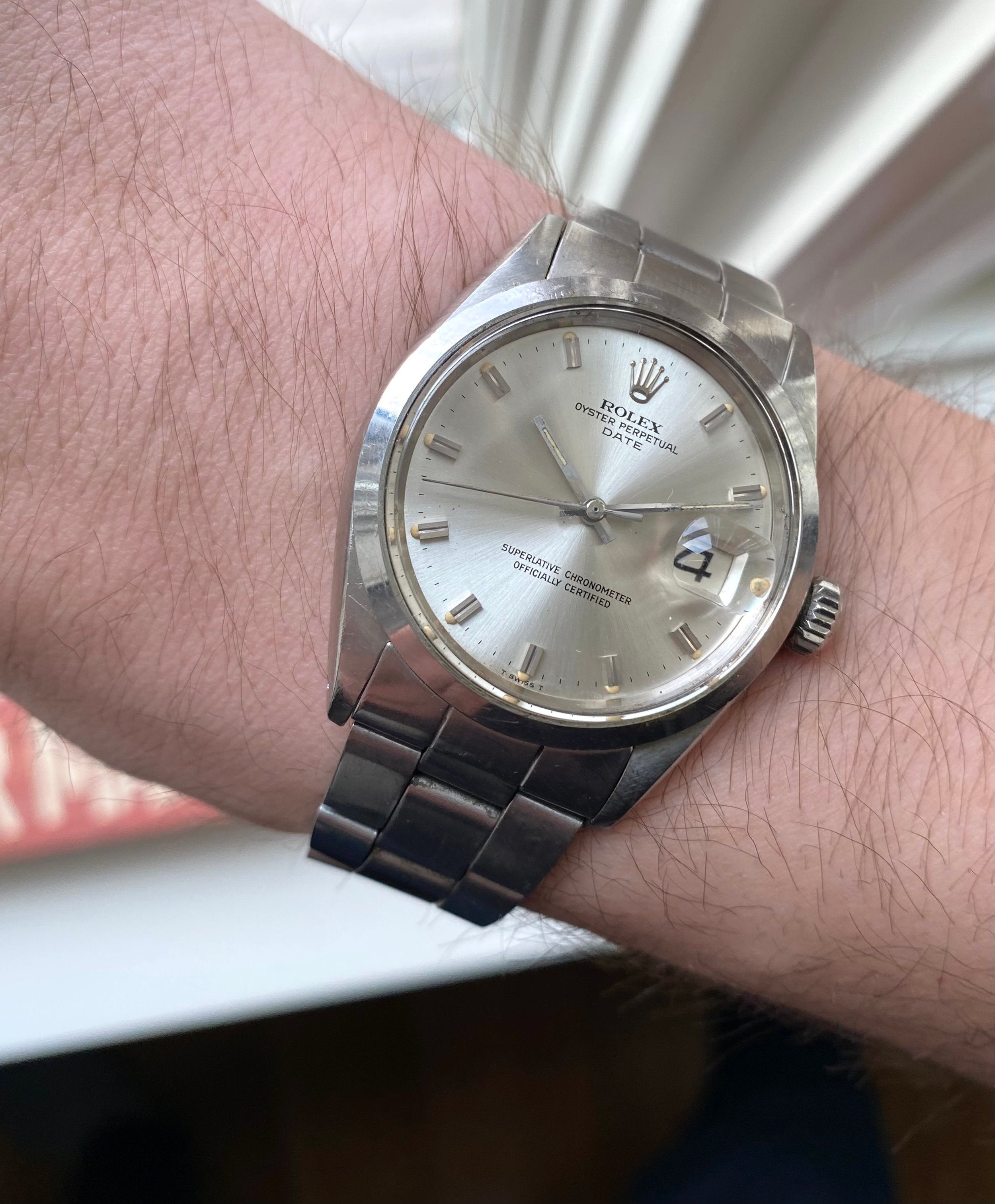 Rolex OP ref. 1500 — “Wideboy”