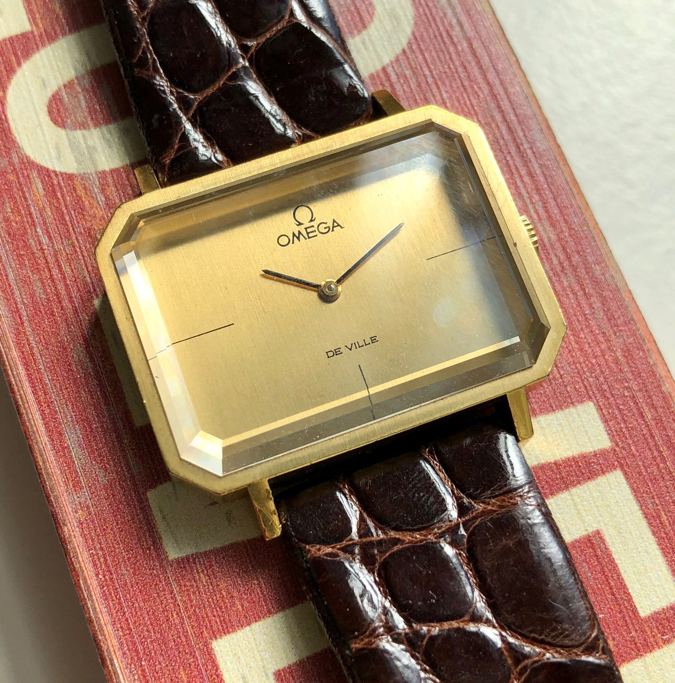 Omega De Ville — Rectangle Case