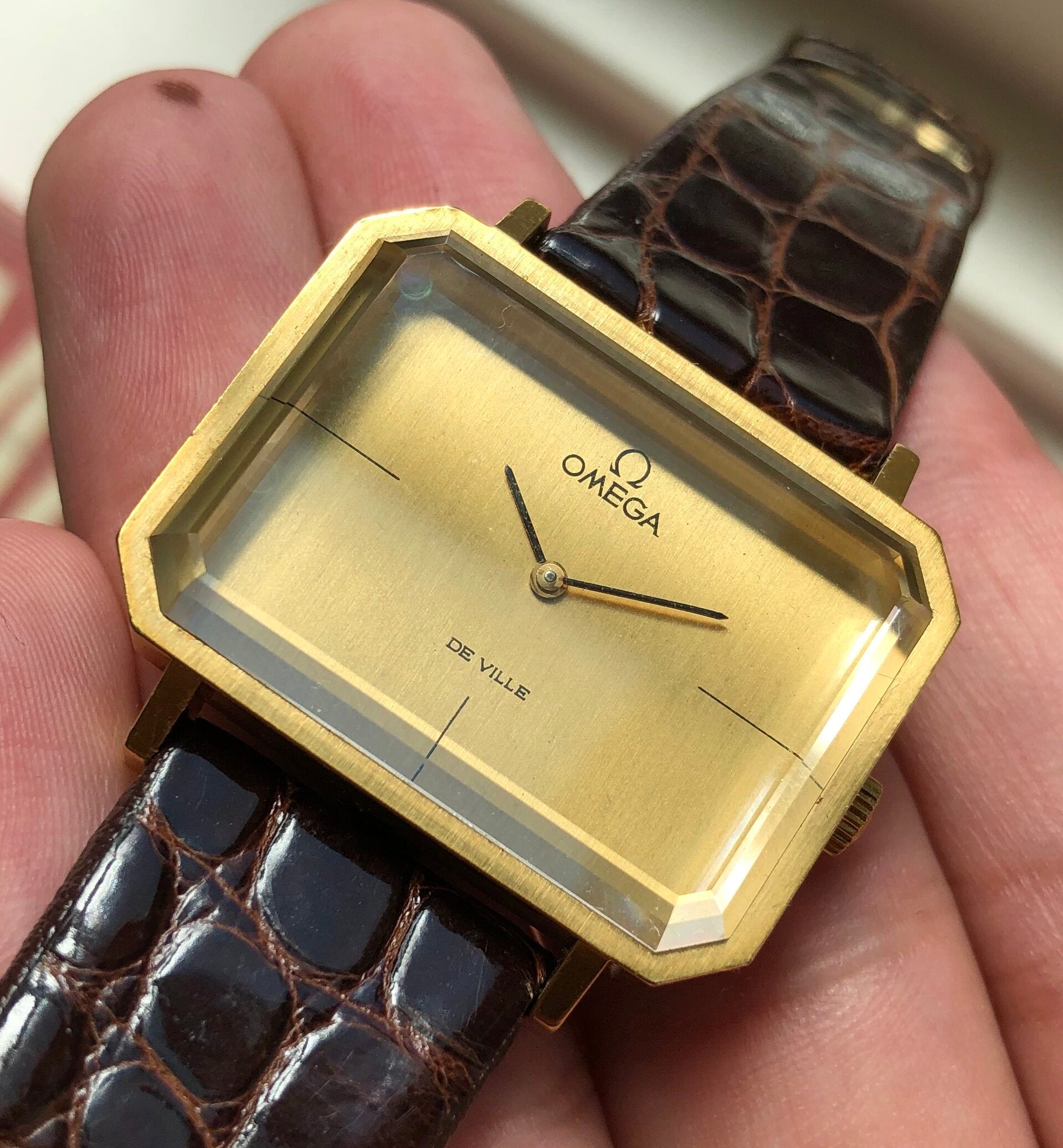 Omega De Ville — Rectangle Case