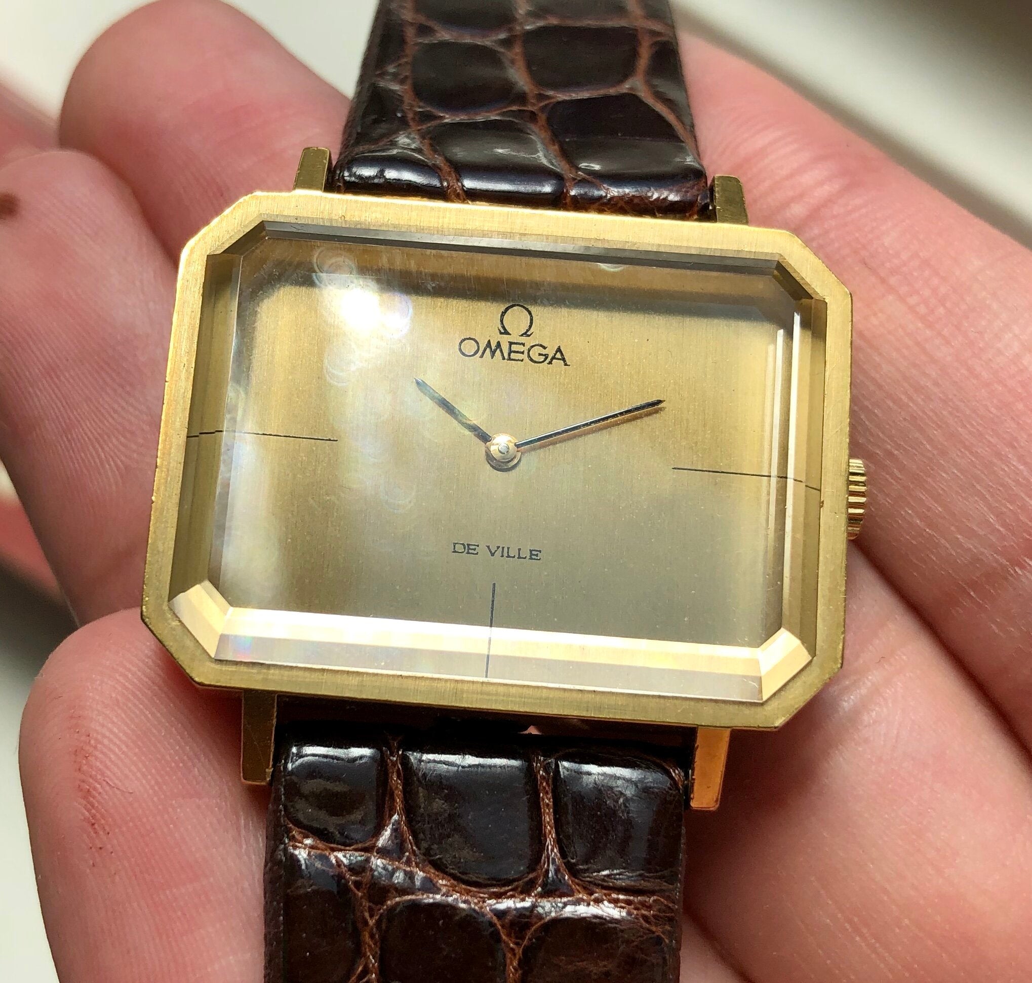 Omega De Ville — Rectangle Case