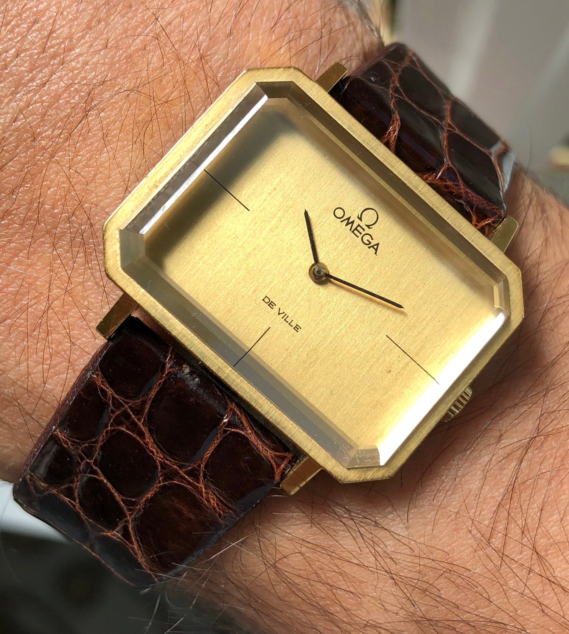 Omega De Ville — Rectangle Case