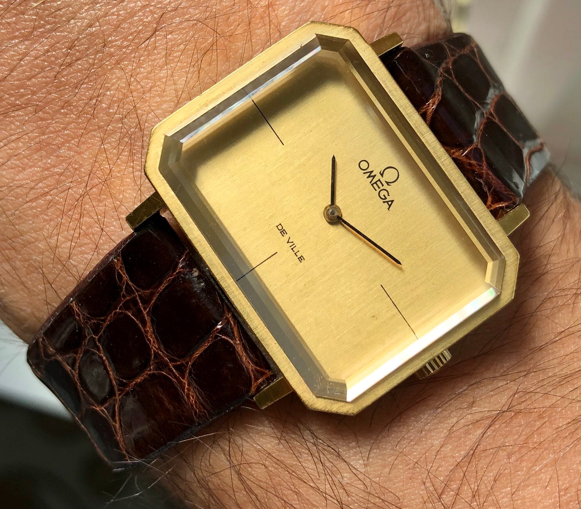 Omega De Ville — Rectangle Case