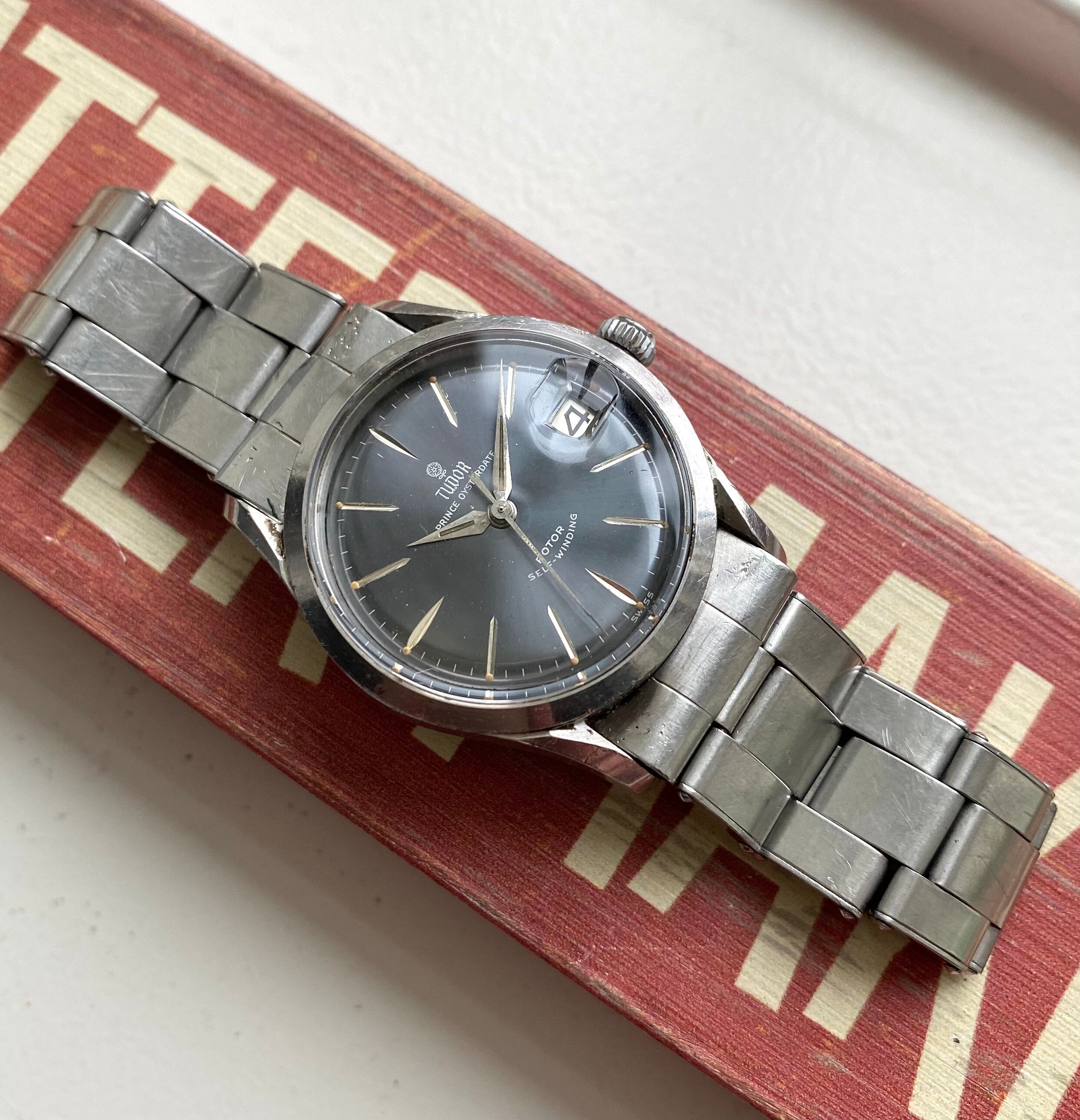 Tudor Prince Oysterdate — Grey Rose Dial