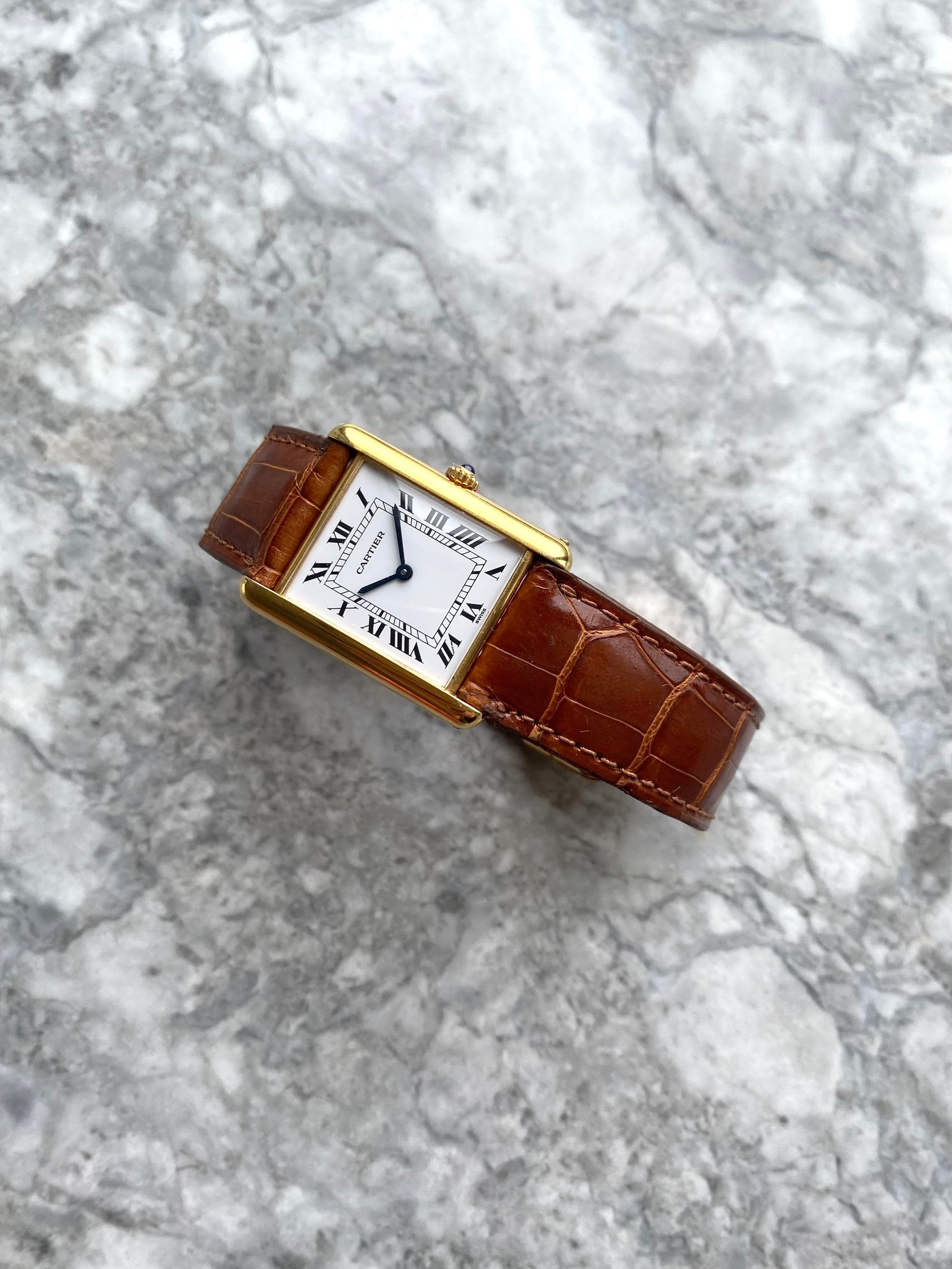 Cartier Tank Louis - Box and Papers.