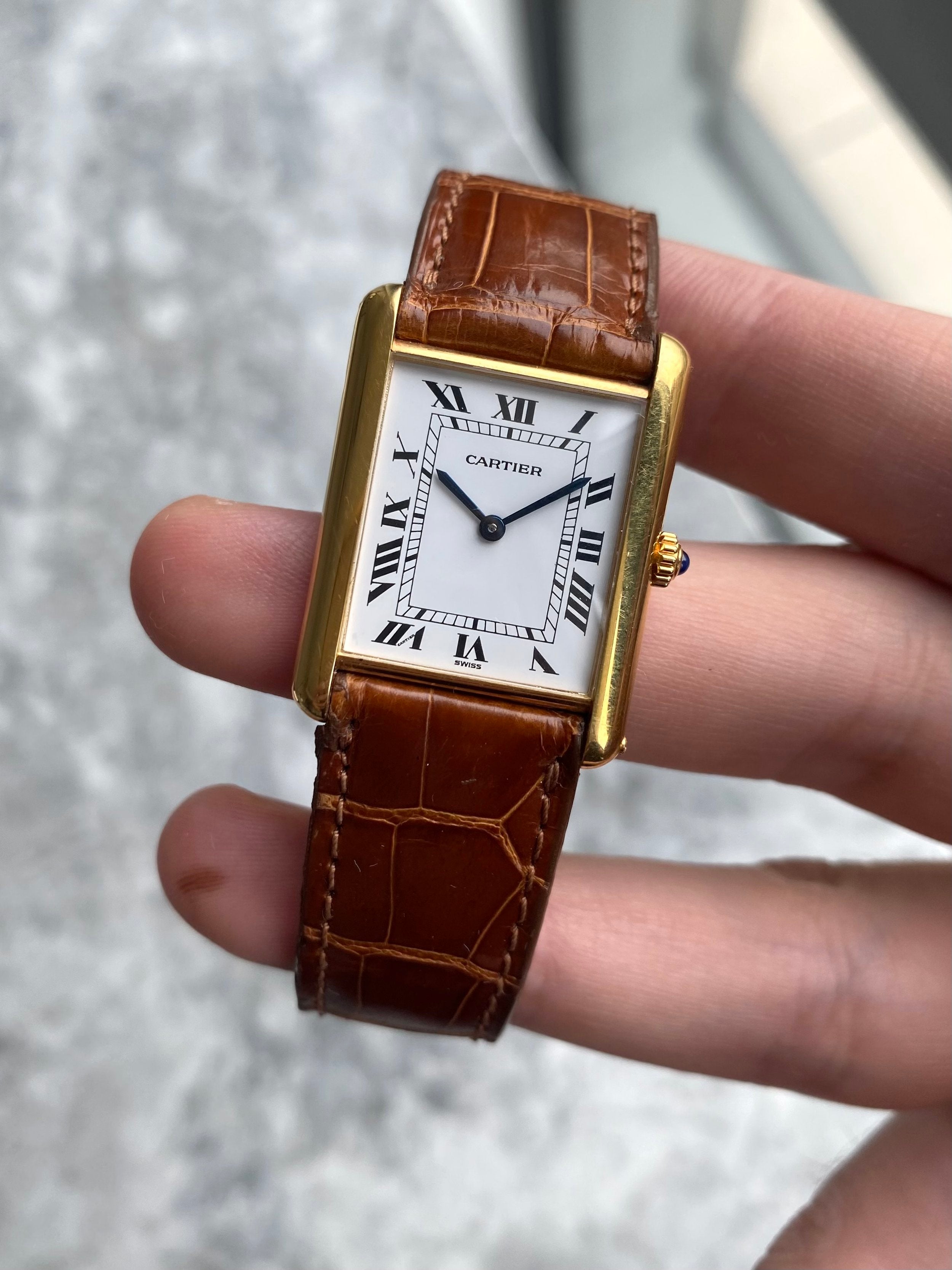 Cartier Tank Louis - Box and Papers.