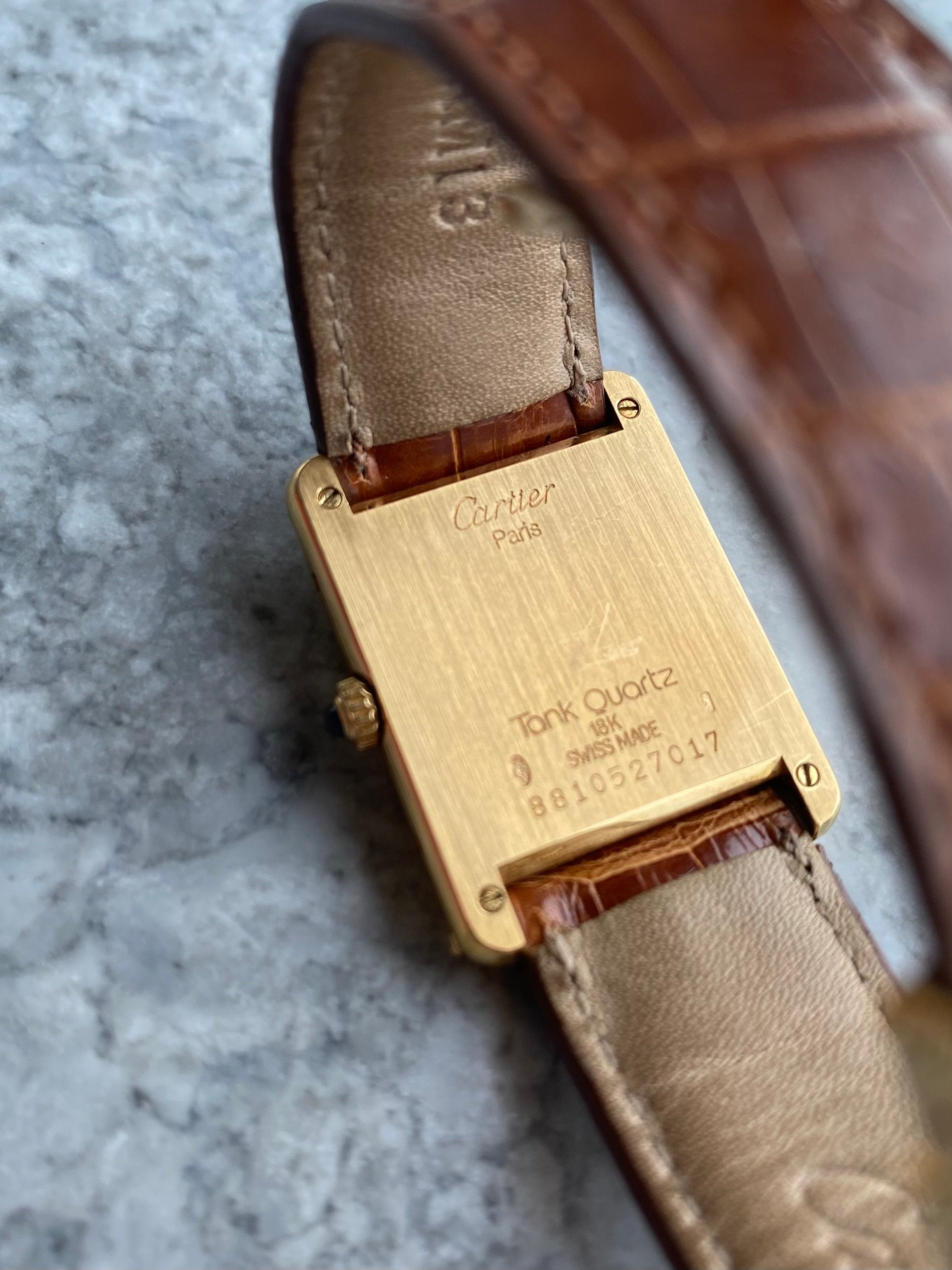 Cartier Tank Louis - Box and Papers.