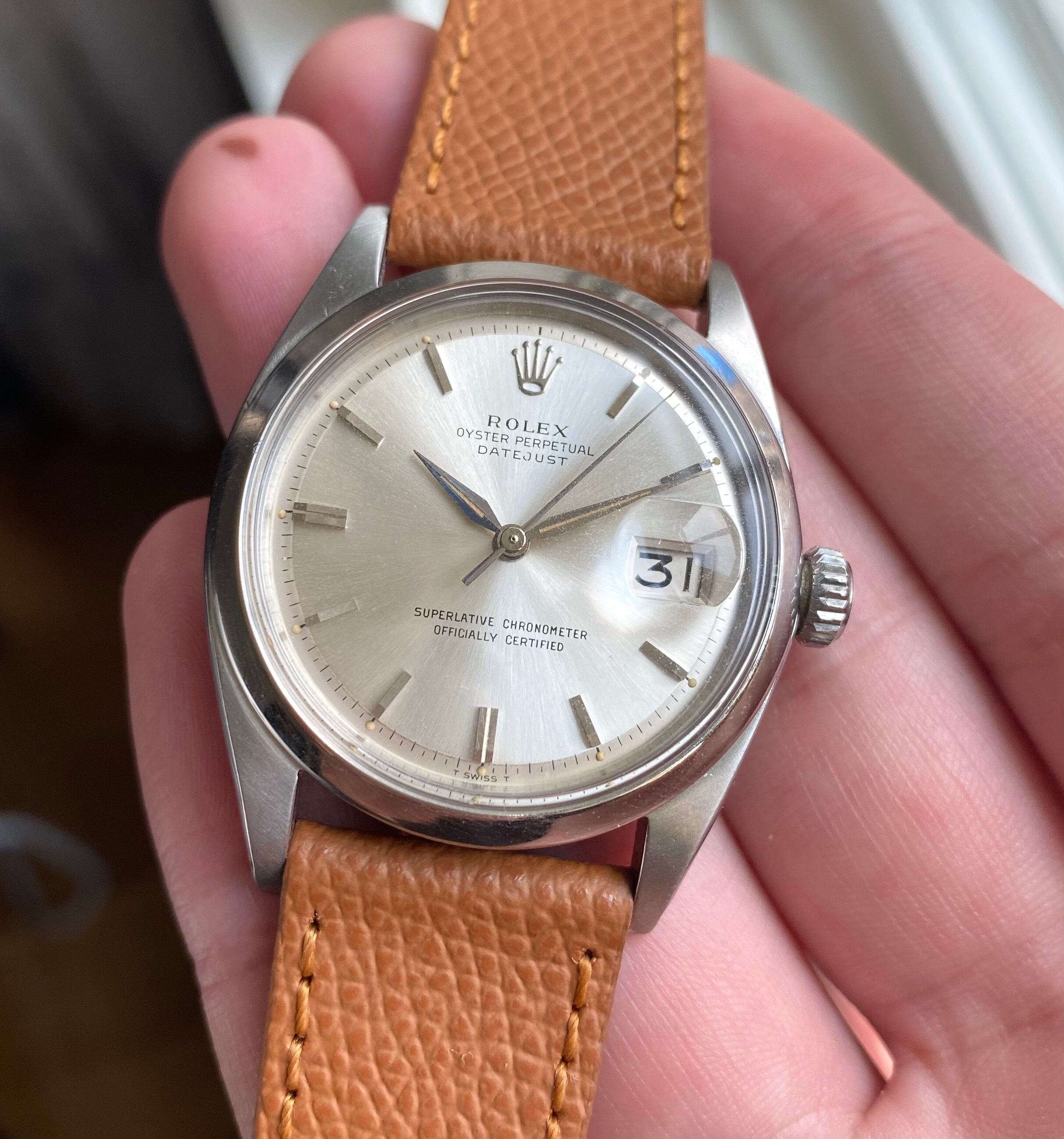 Rolex Datejust ref. 1600 — Alpha Hands