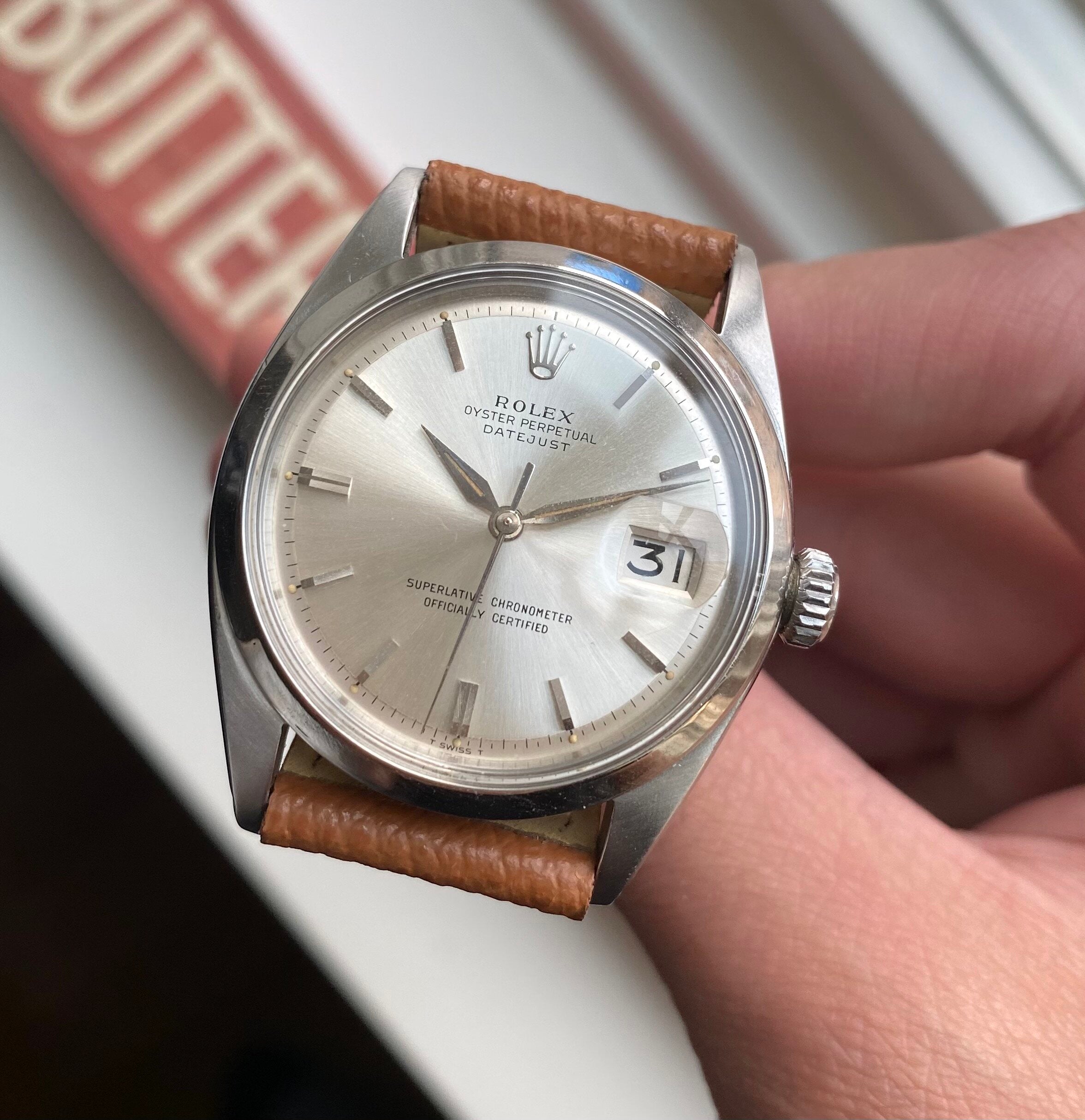 Rolex Datejust ref. 1600 — Alpha Hands