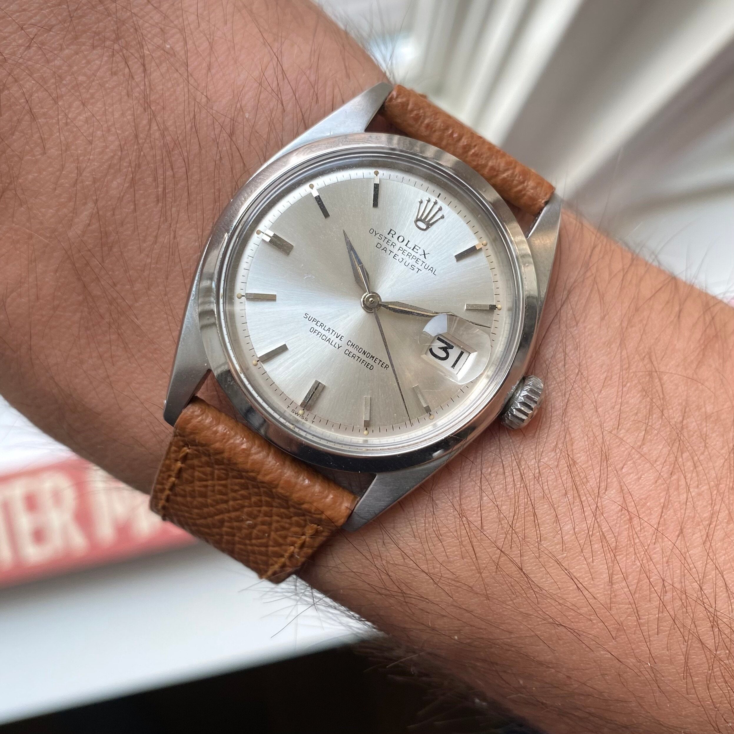 Rolex Datejust ref. 1600 — Alpha Hands