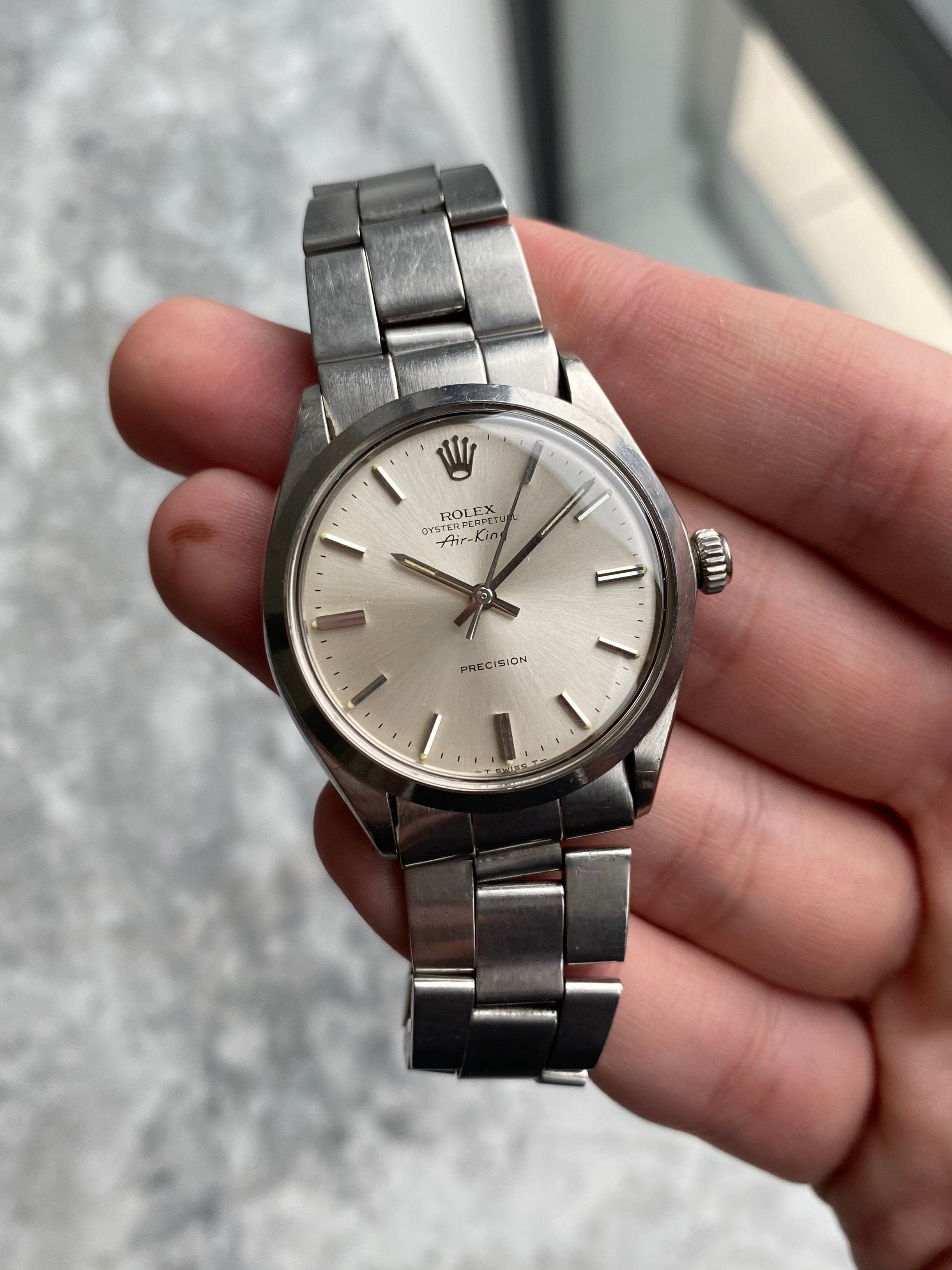 Rolex Air King 5500.