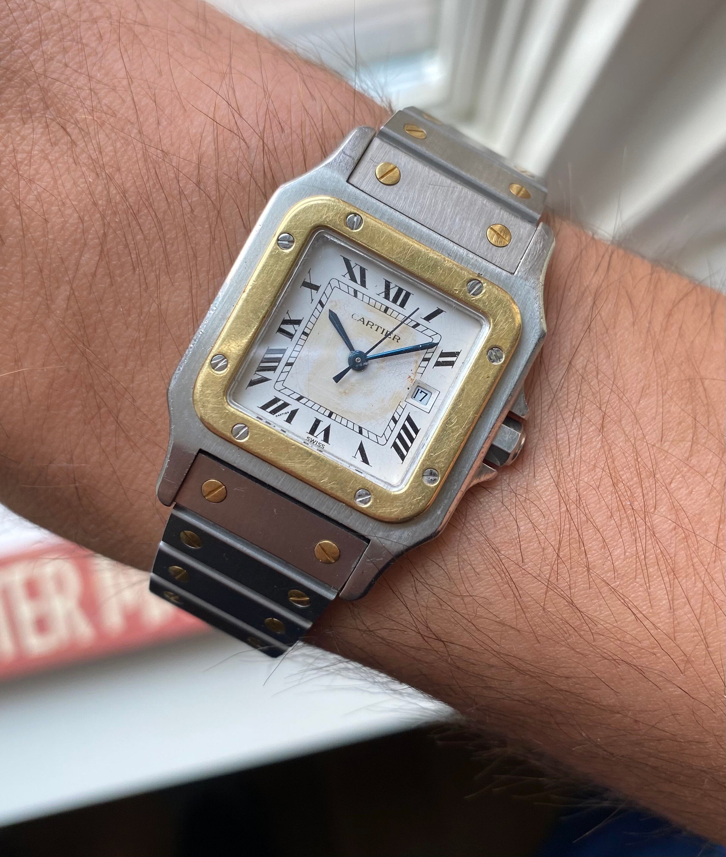 Cartier Santos Carrée — Two-tone