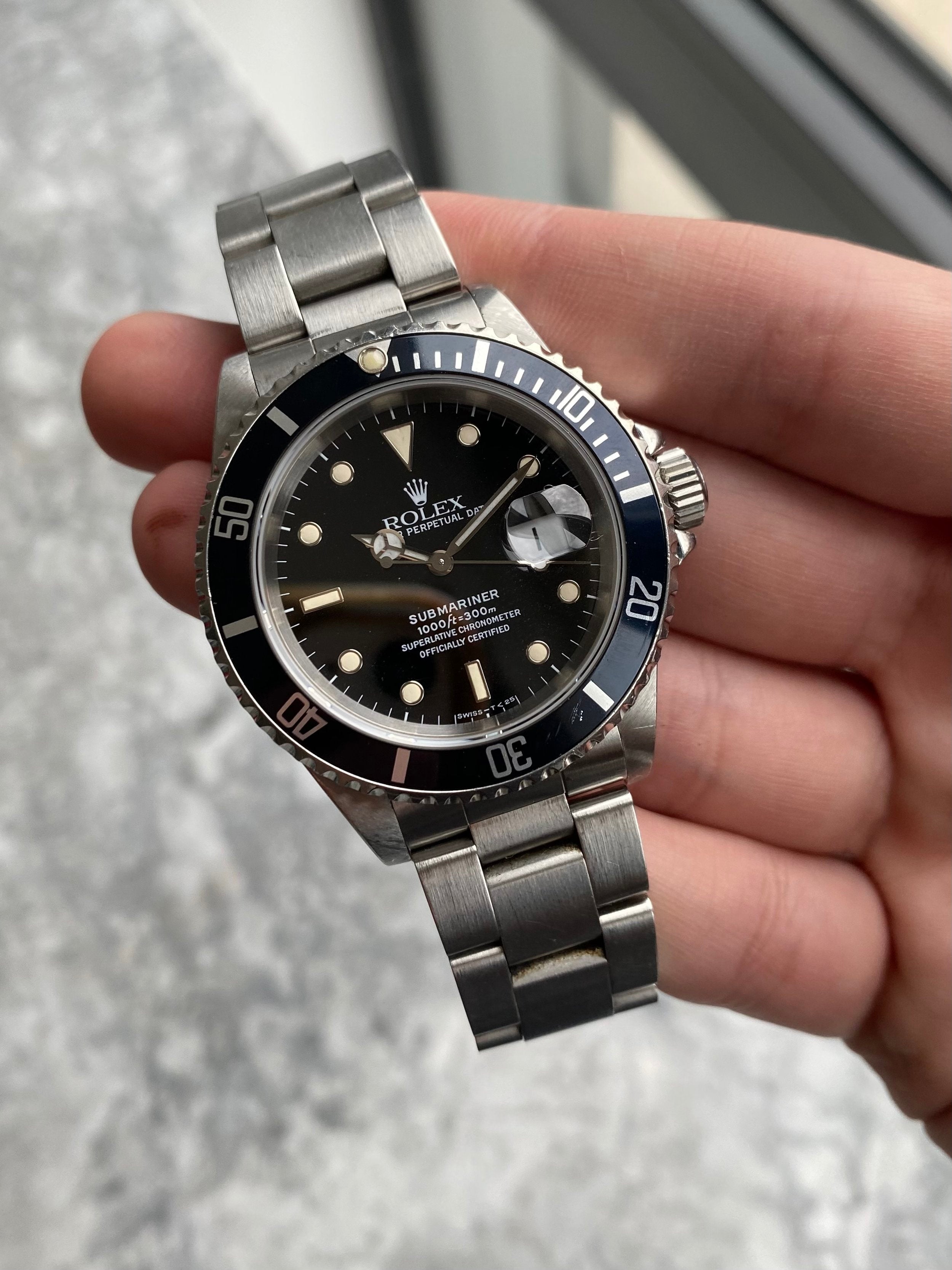 Rolex Submariner Date 16610 - 1995.