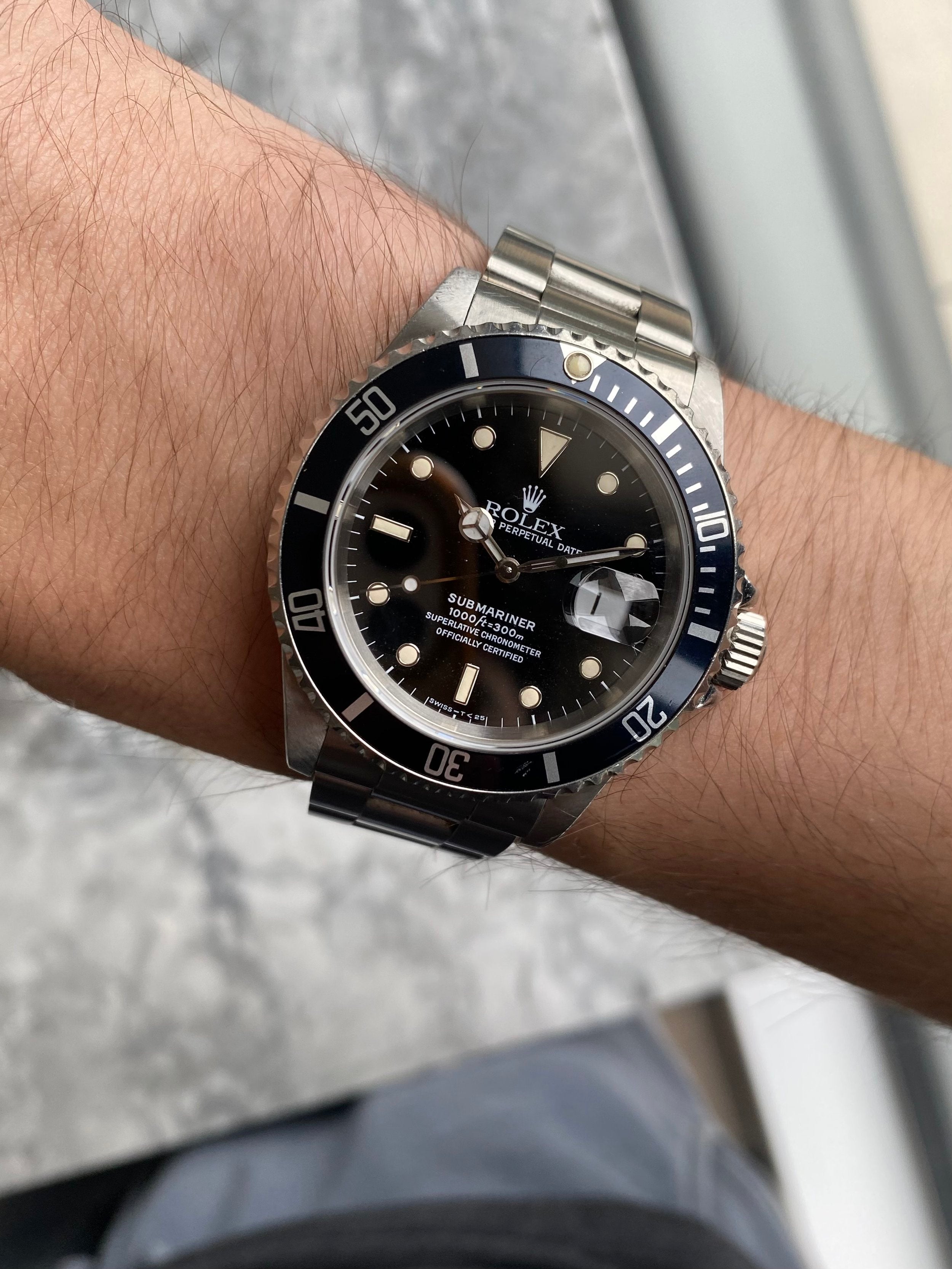 Rolex Submariner Date 16610 - 1995.