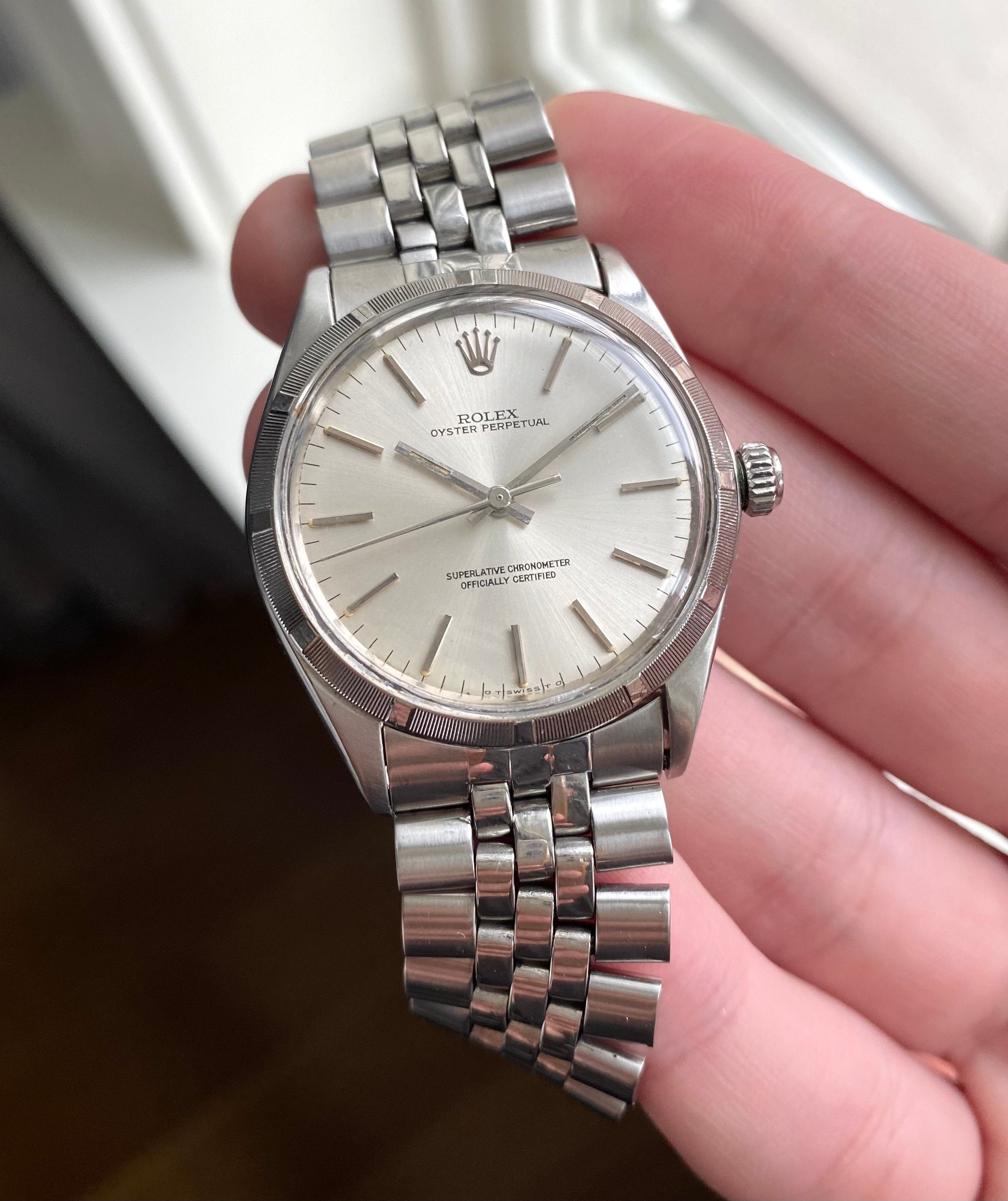 Rolex Oysterperpetual ref. 1002 — Sigma Dial