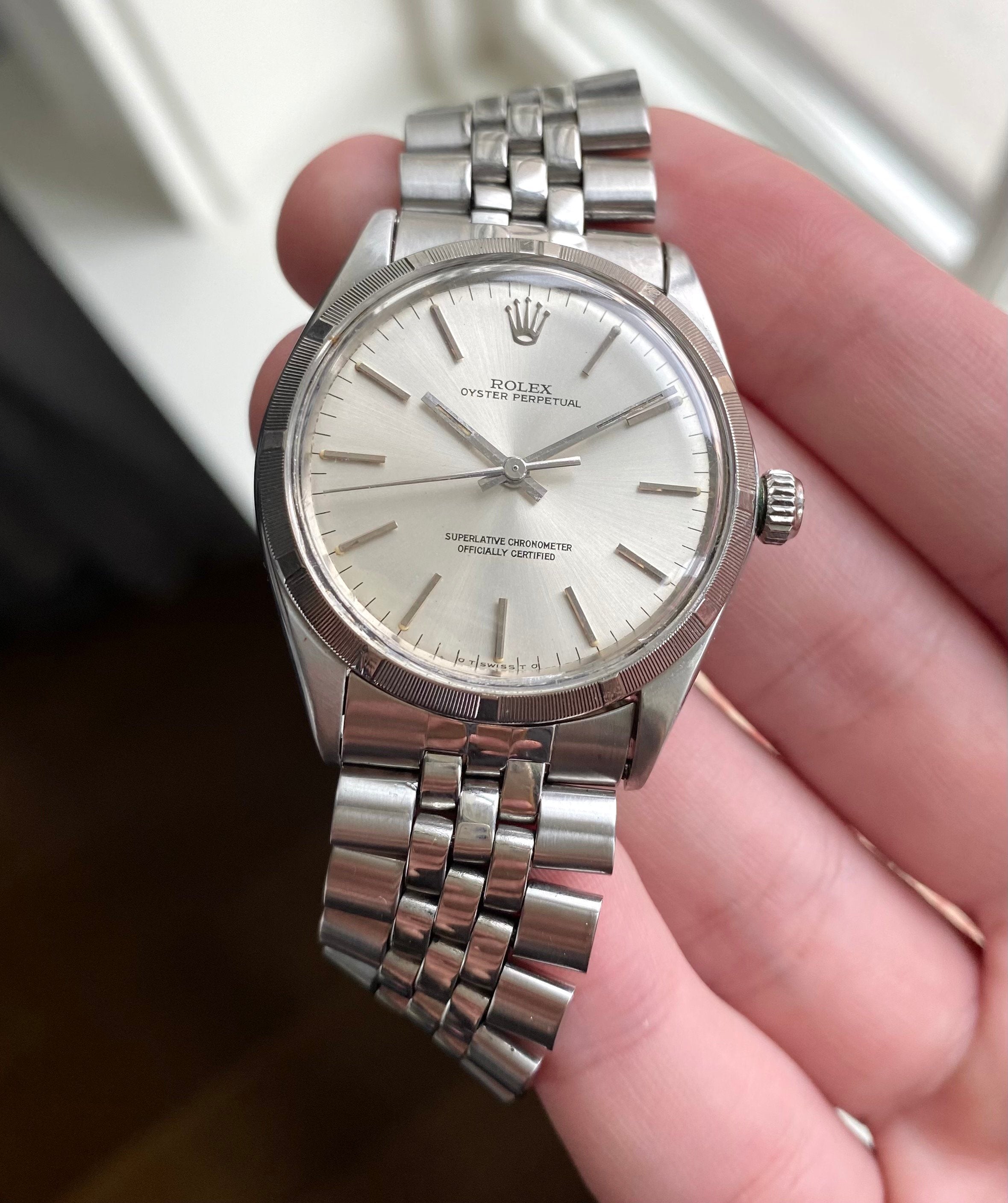 Rolex Oysterperpetual ref. 1002 — Sigma Dial