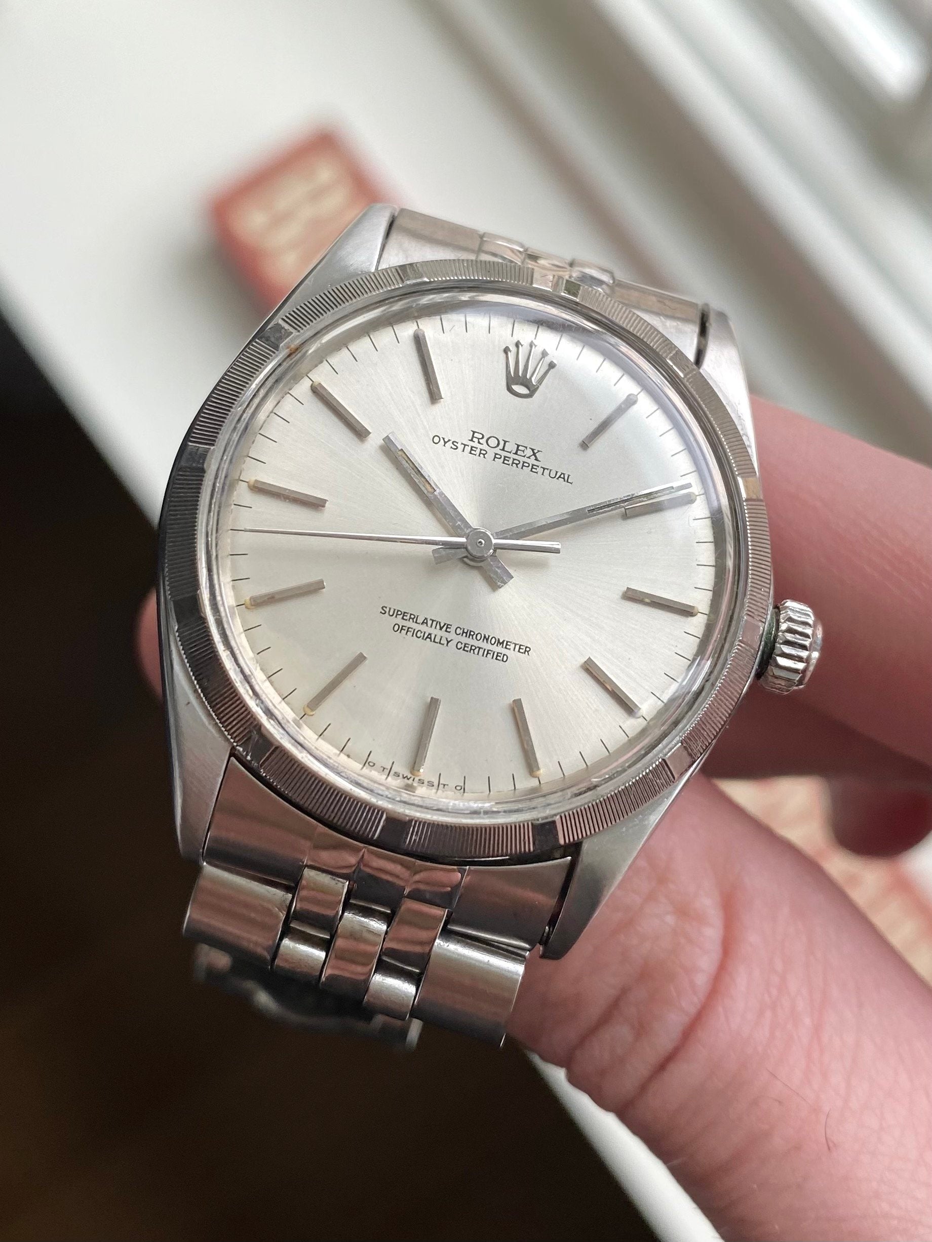 Rolex Oysterperpetual ref. 1002 — Sigma Dial