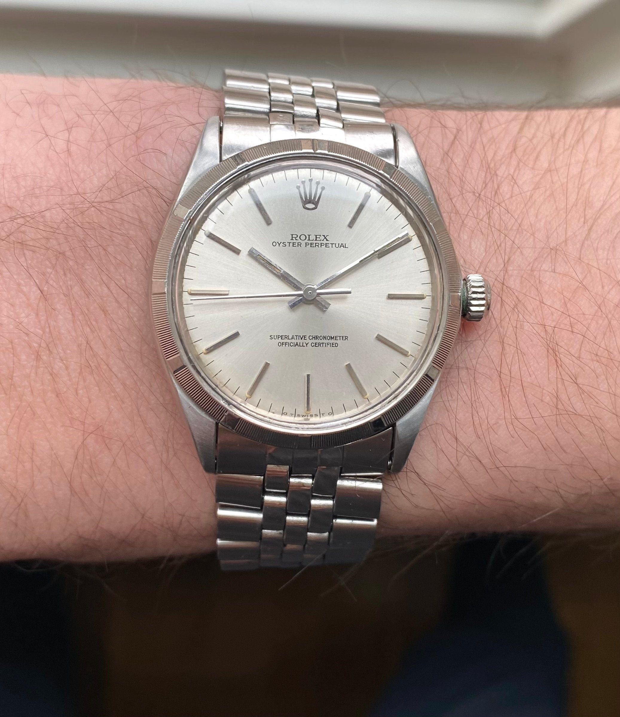 Rolex Oysterperpetual ref. 1002 — Sigma Dial