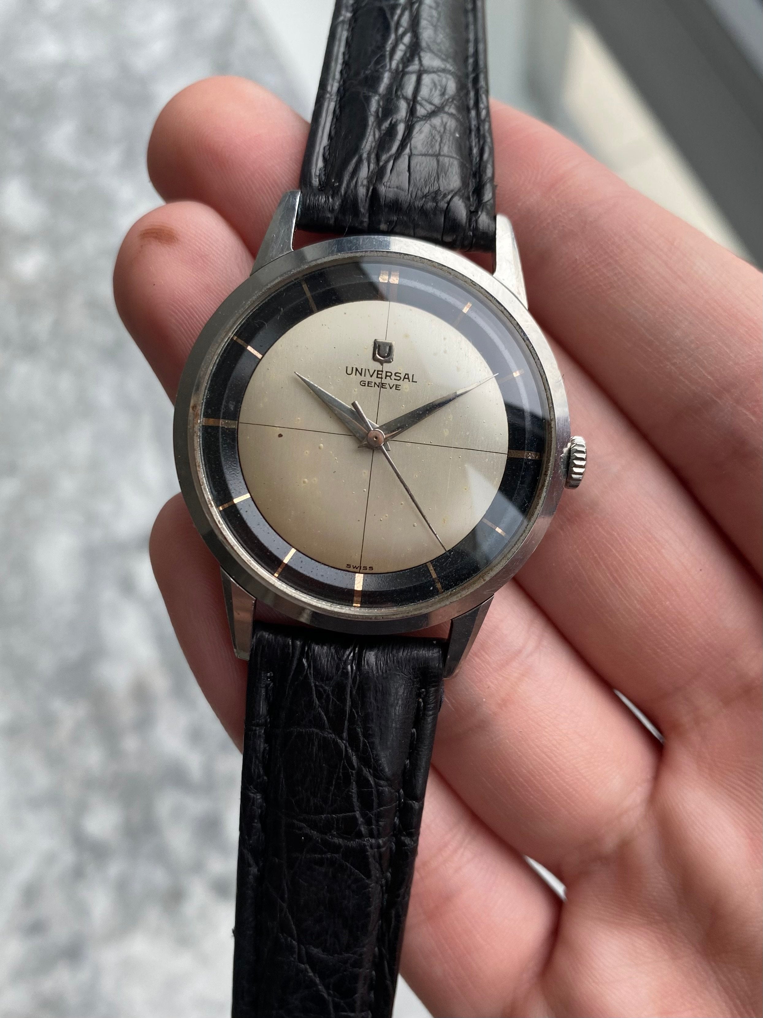 Universal Geneve - Tuxedo Dial.