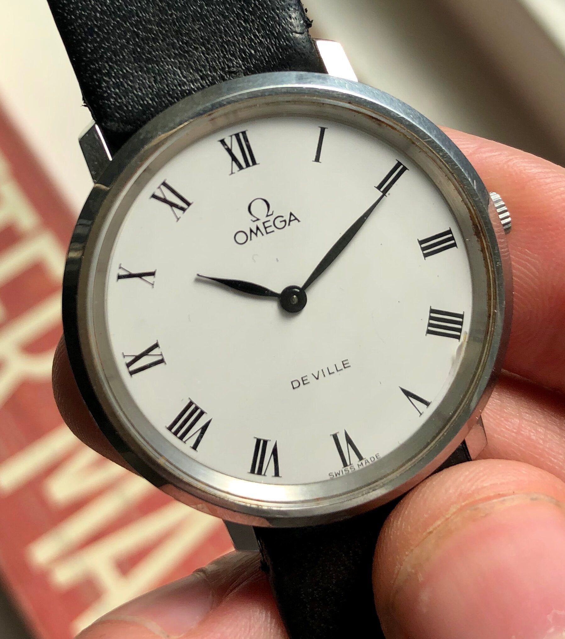 Omega De Ville Roman Numeral Dial