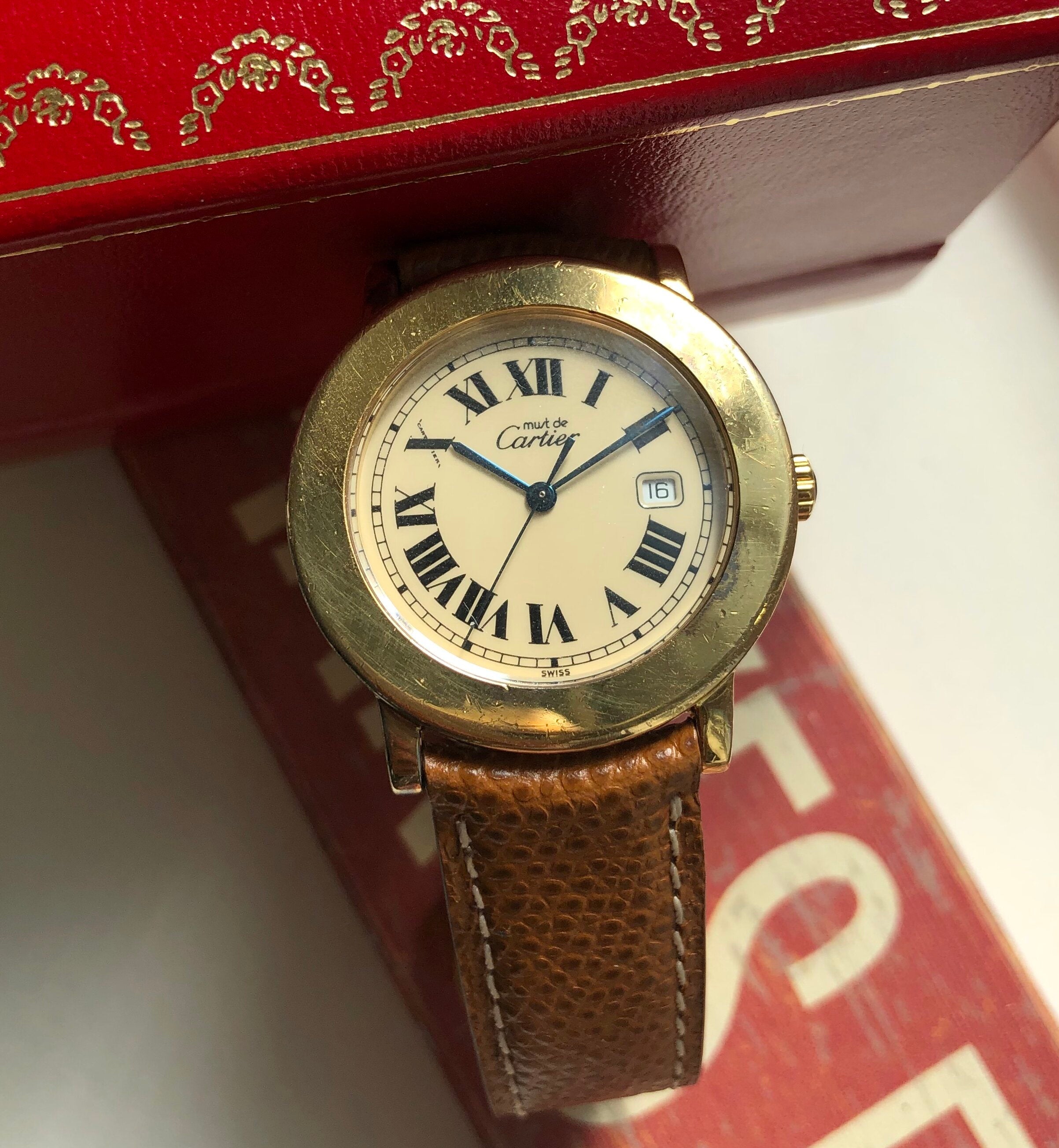 Must de Cartier Quartz — Box and Papers