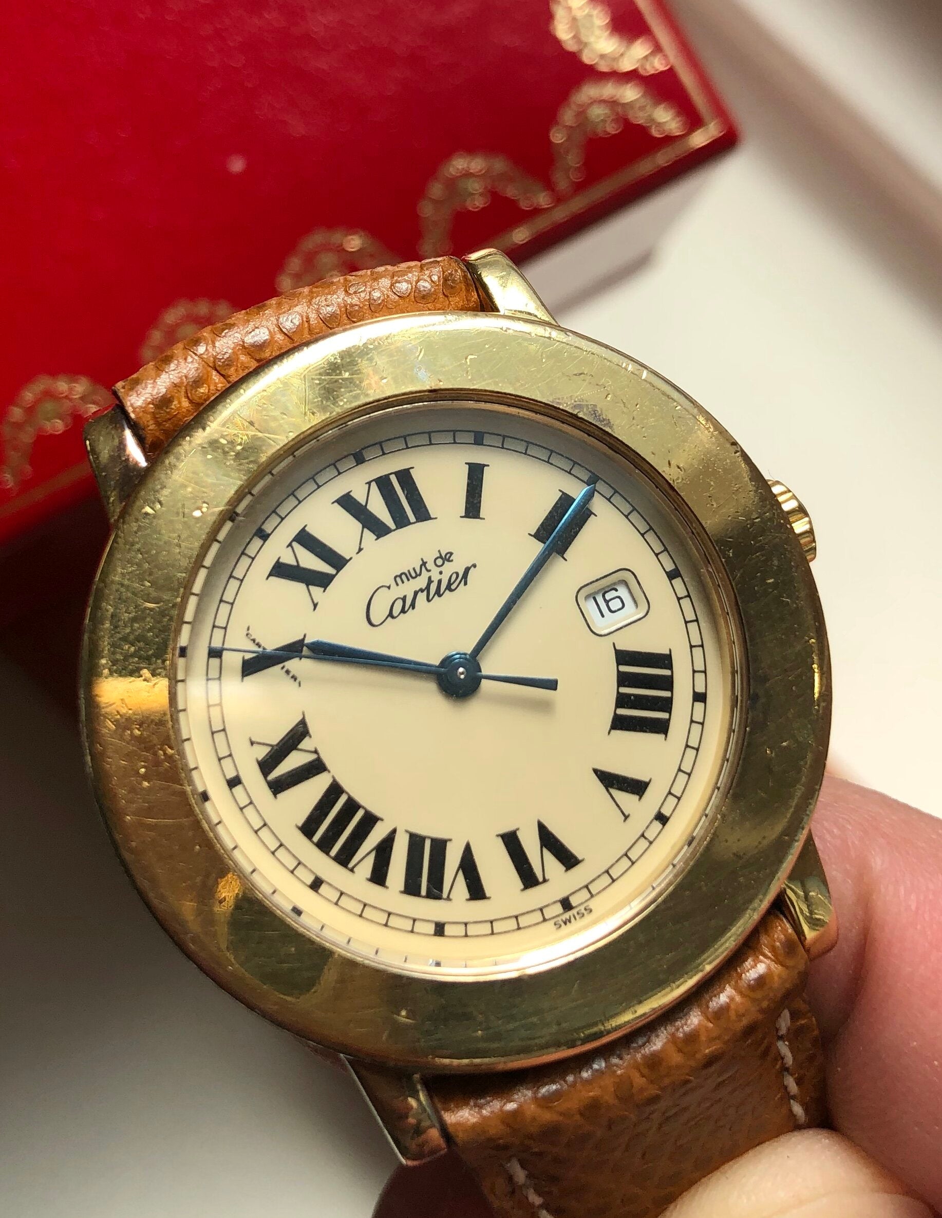 Must de Cartier Quartz — Box and Papers