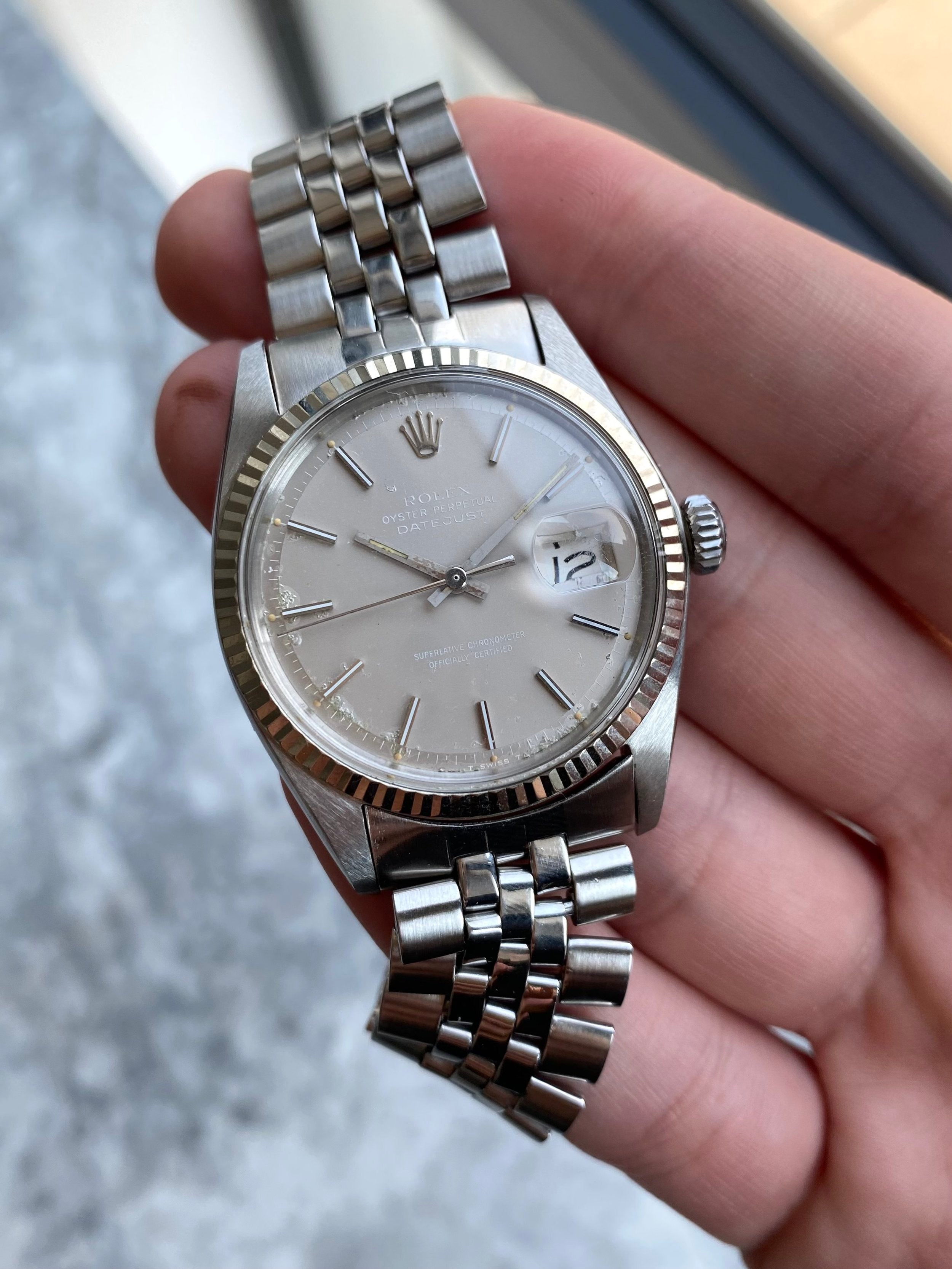 Rolex Datejust 1601 - Rare Ghost Dial.