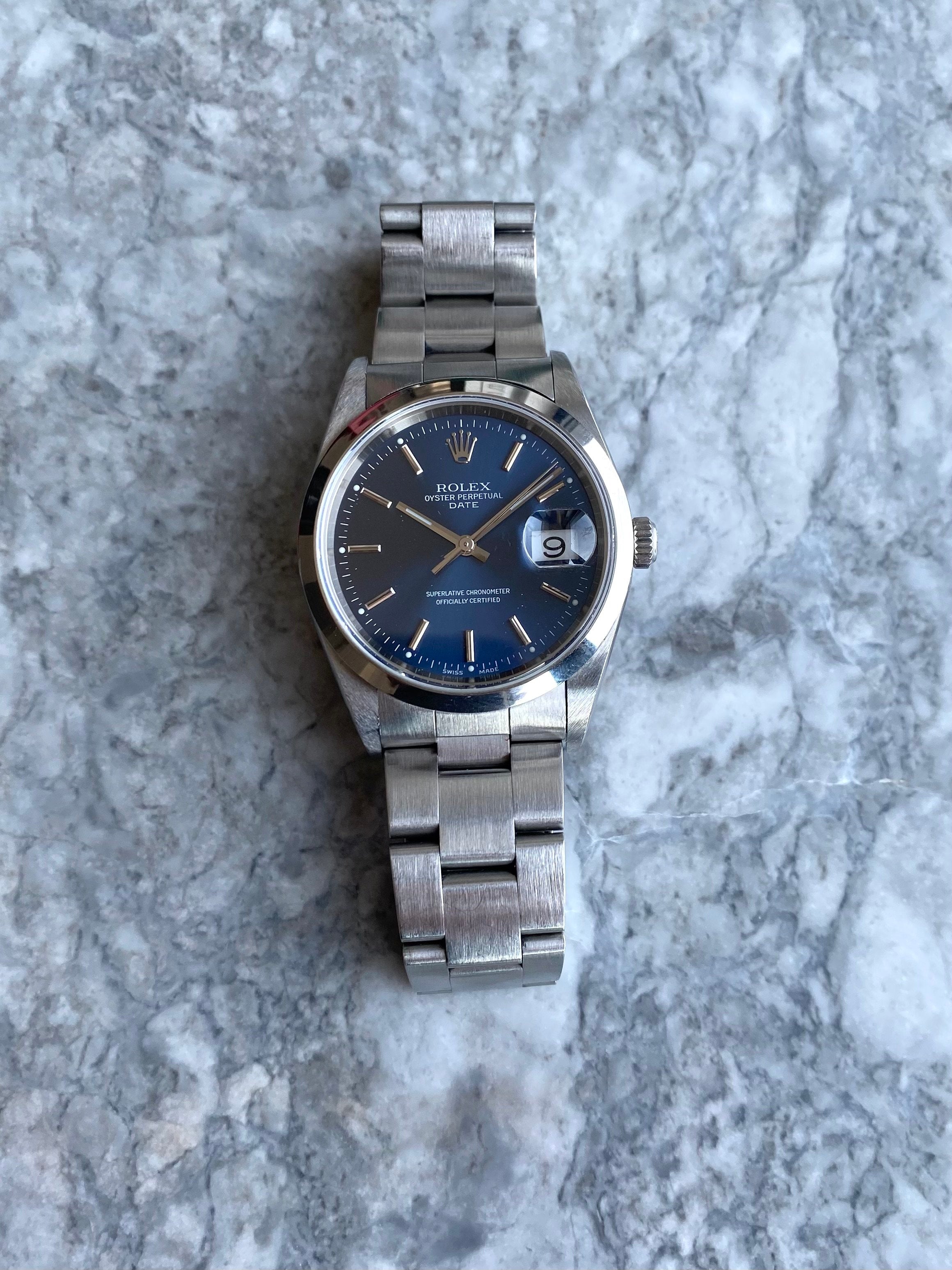 Rolex OP 15200 - Blue Dial