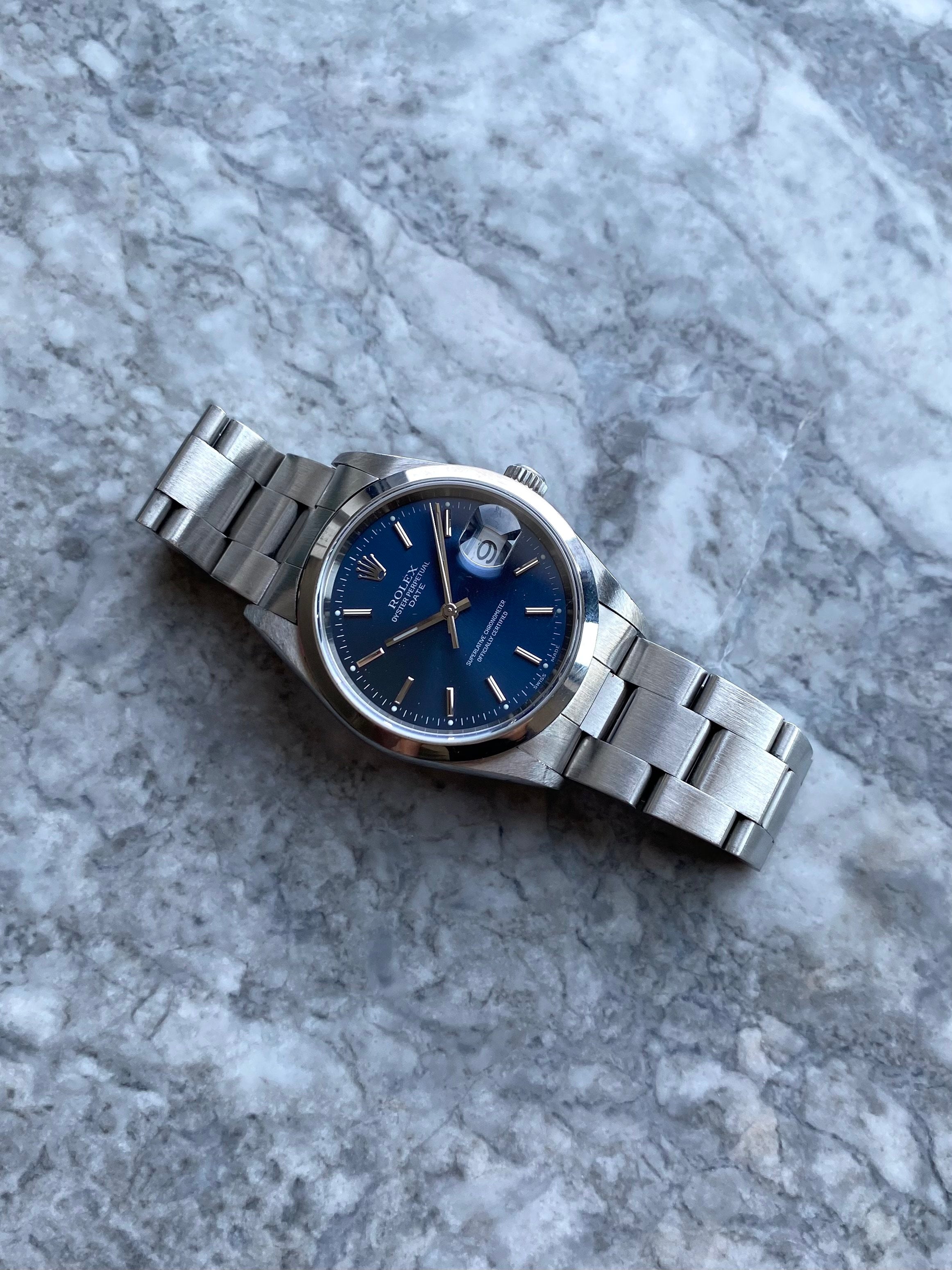 Rolex OP 15200 - Blue Dial