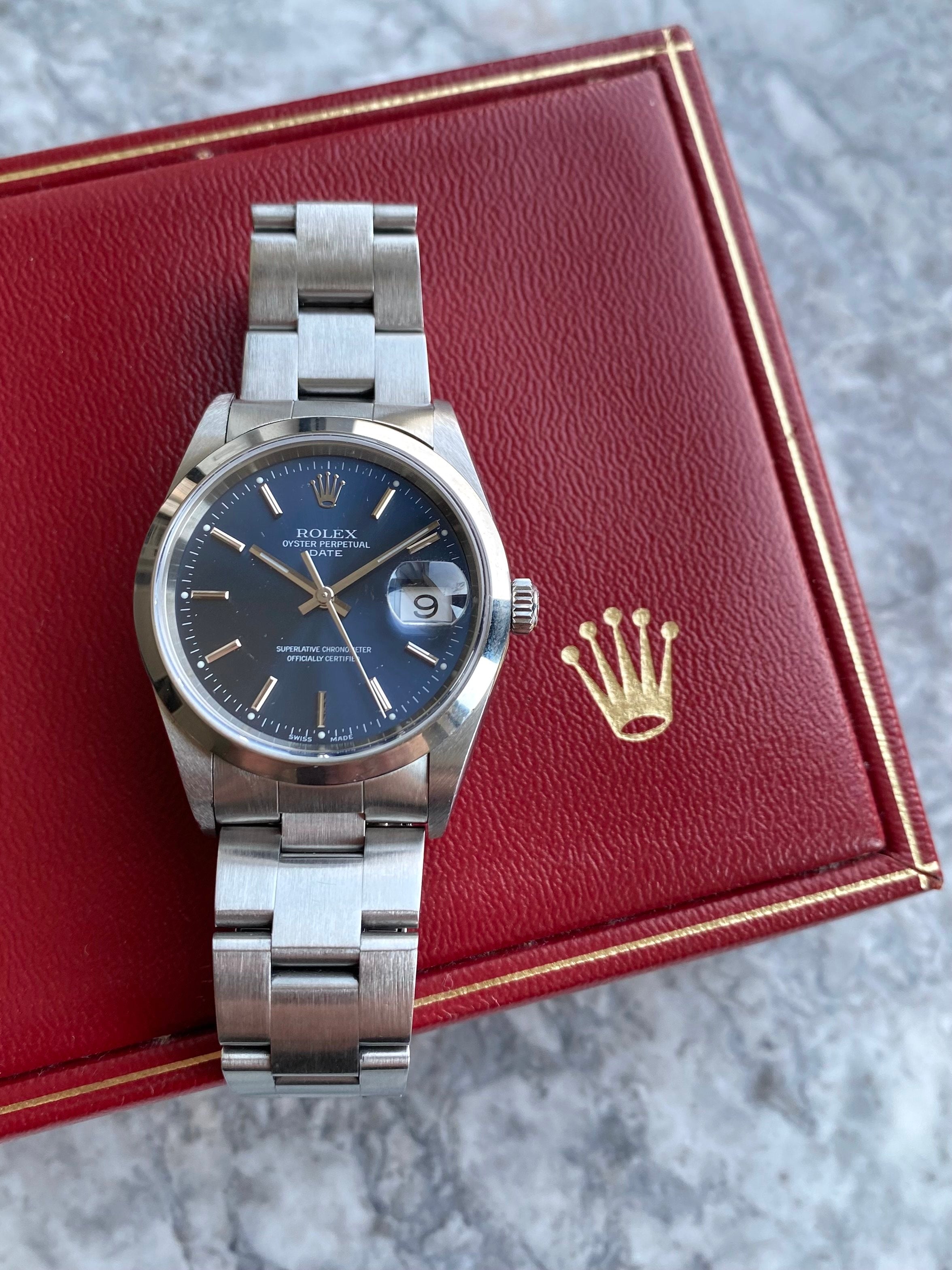 Rolex OP 15200 - Blue Dial