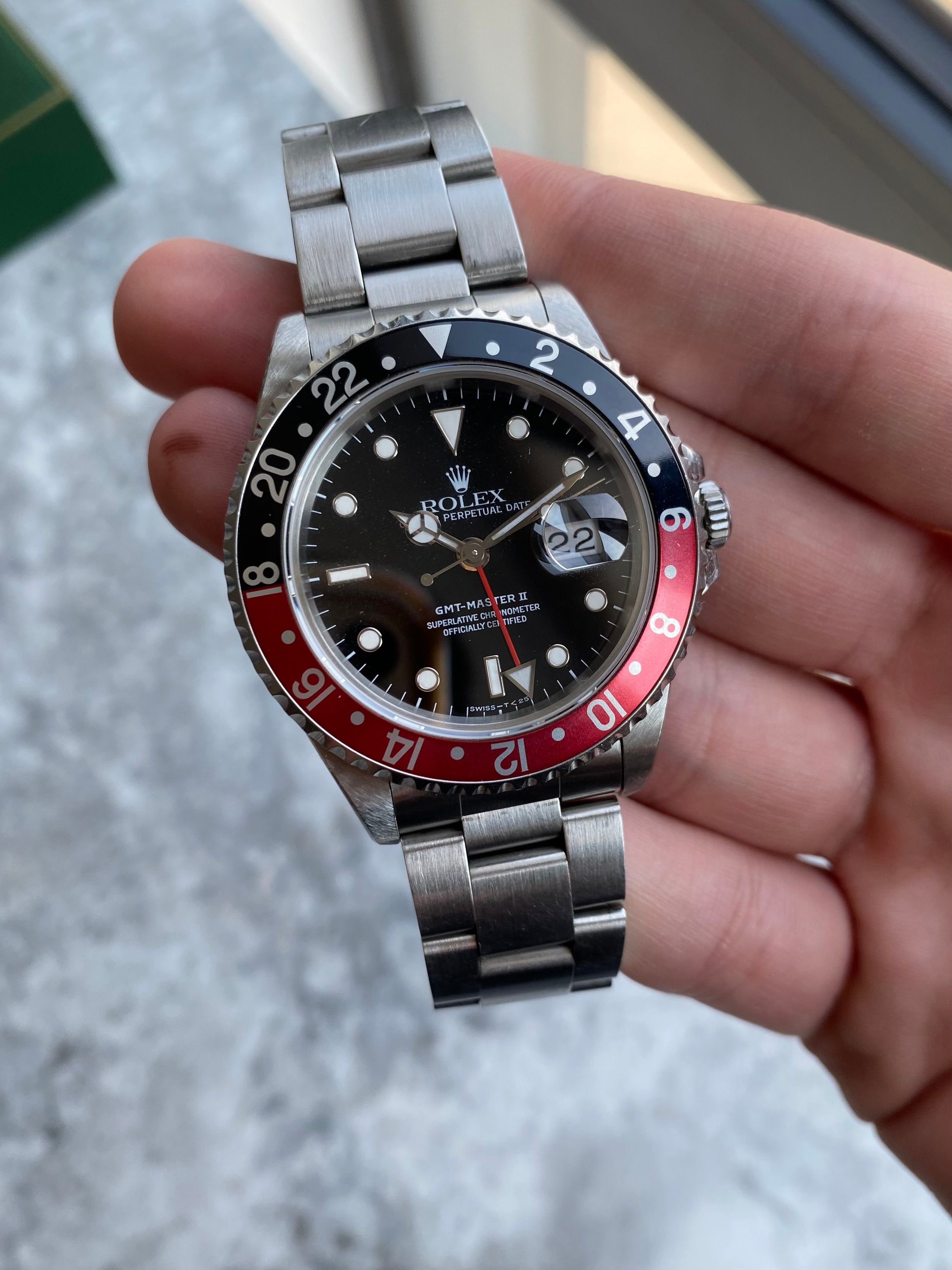 Rolex GMT 16710 - “Coke”.