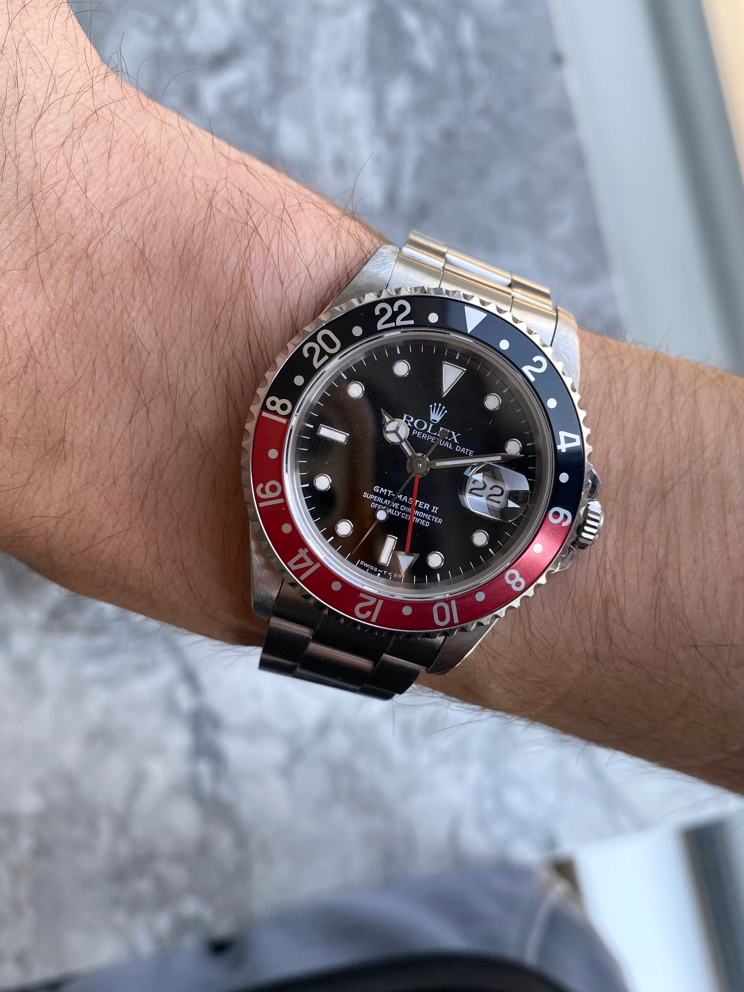 Rolex GMT 16710 - “Coke”.