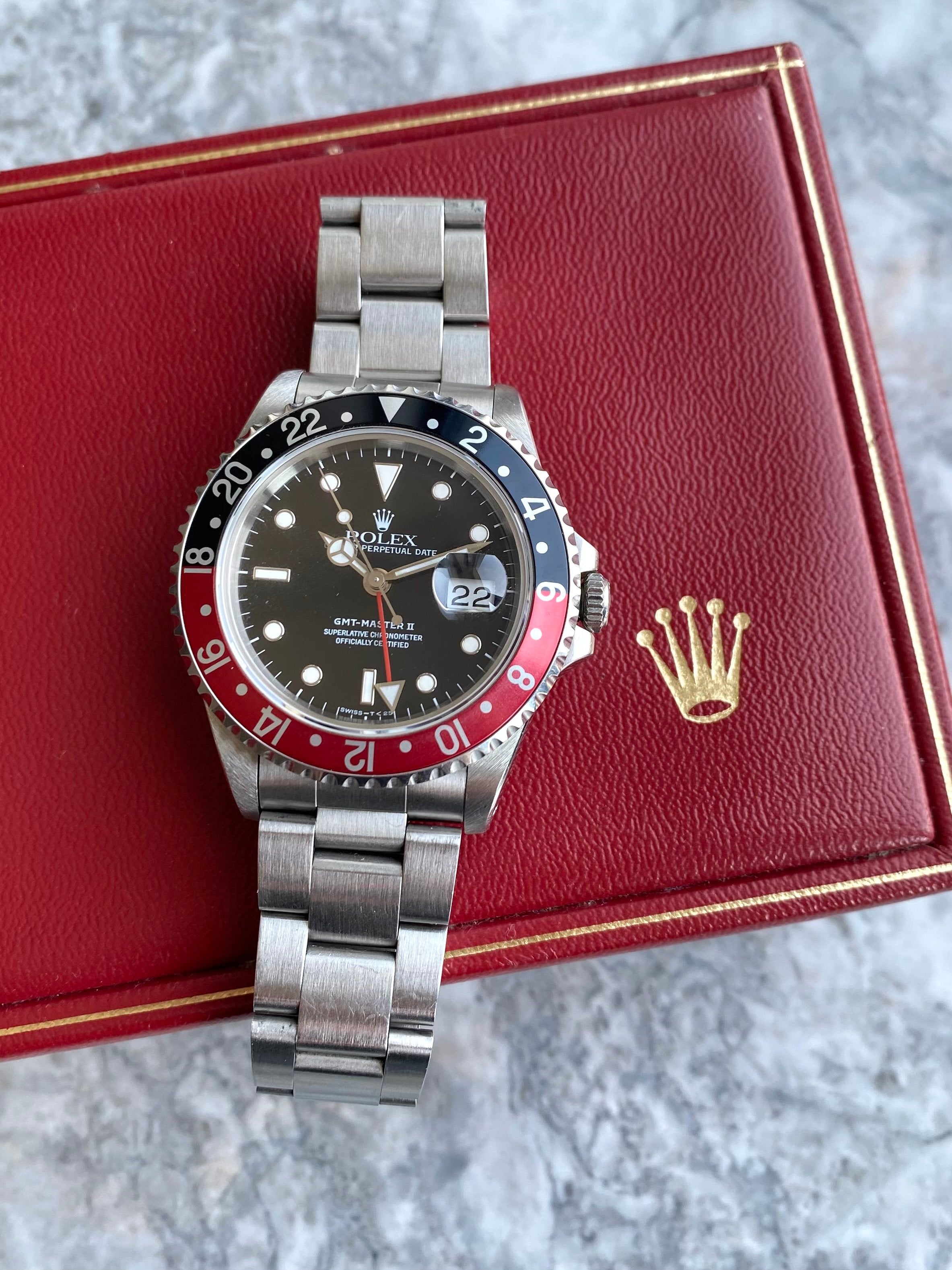 Rolex GMT 16710 - “Coke”.