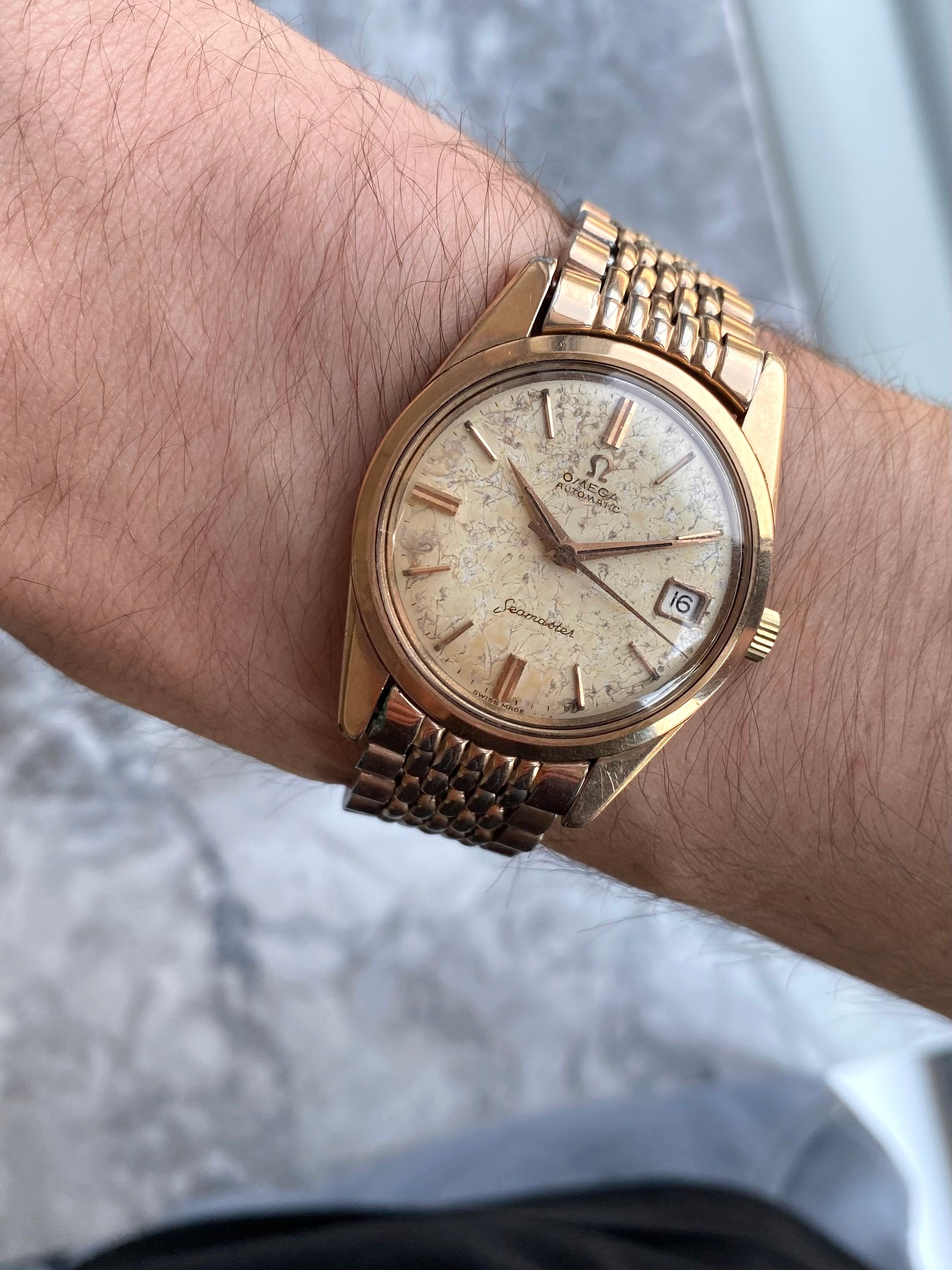 Omega Seamaster - Rose Gold Plated.