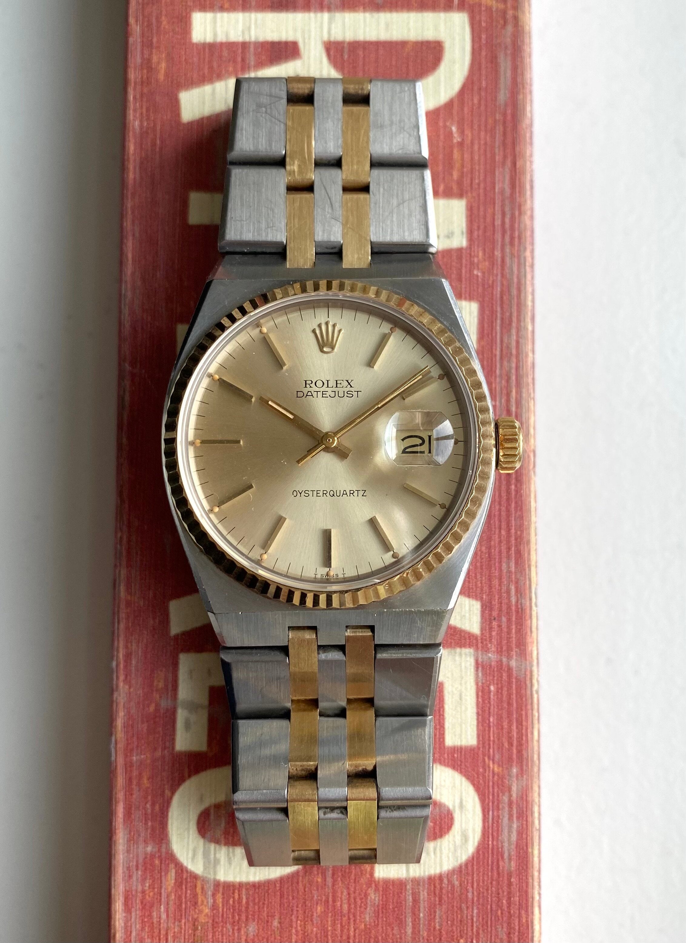 Rolex Datejust Oysterquartz ref. 17013 — Two-tone